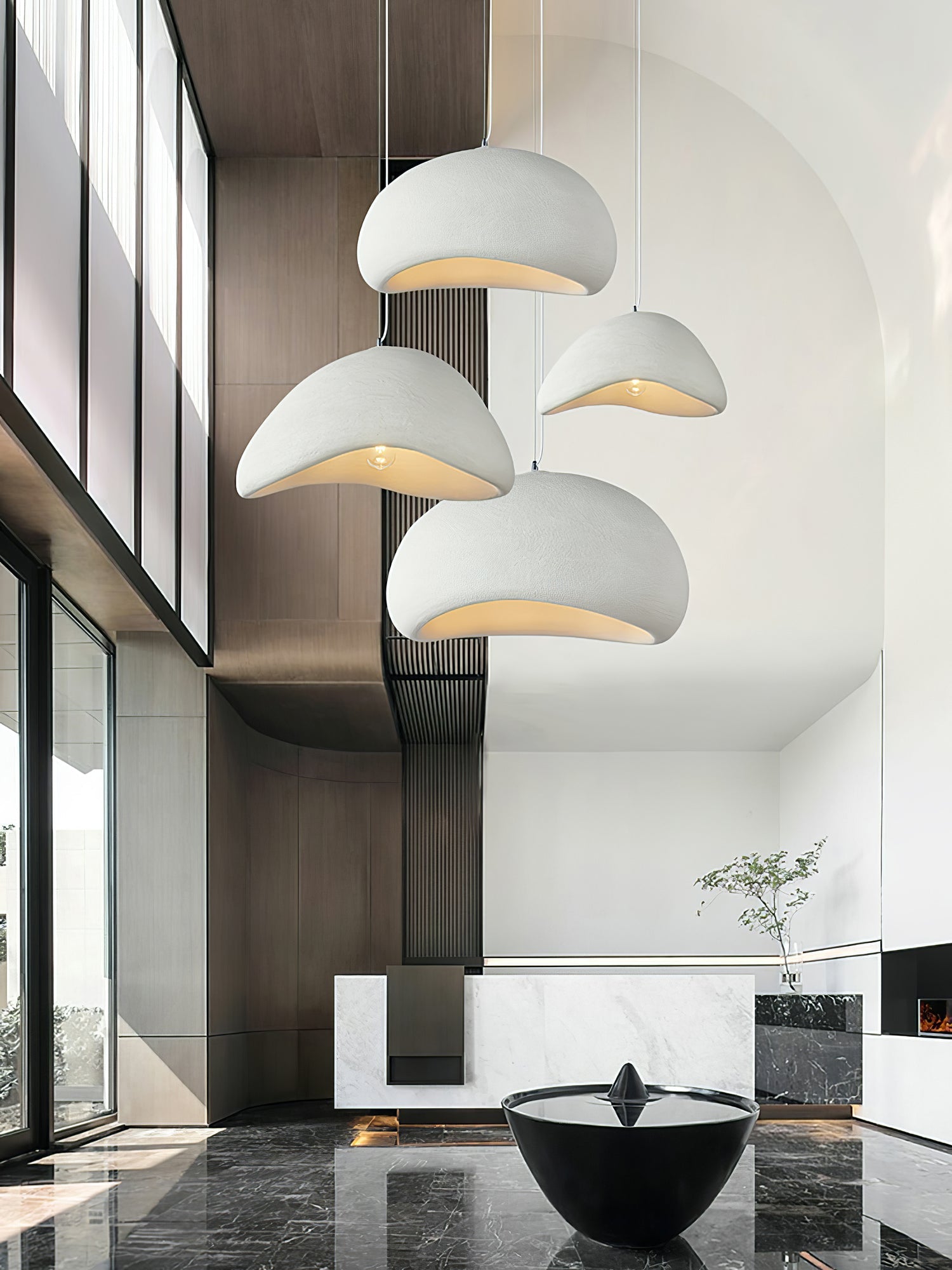 Lampa wisząca kulista Vikana