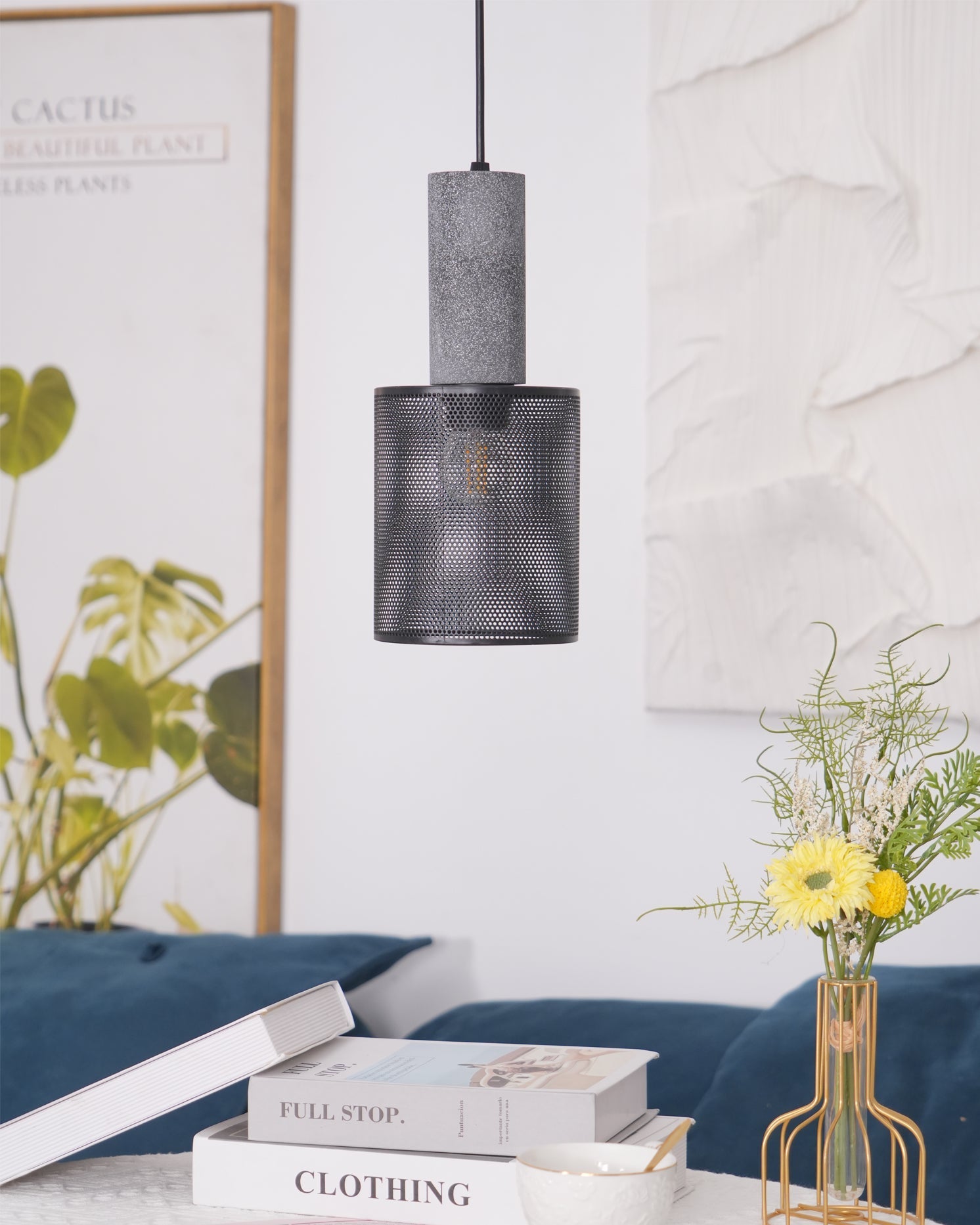 Lampa wisząca tubowa Wenanik