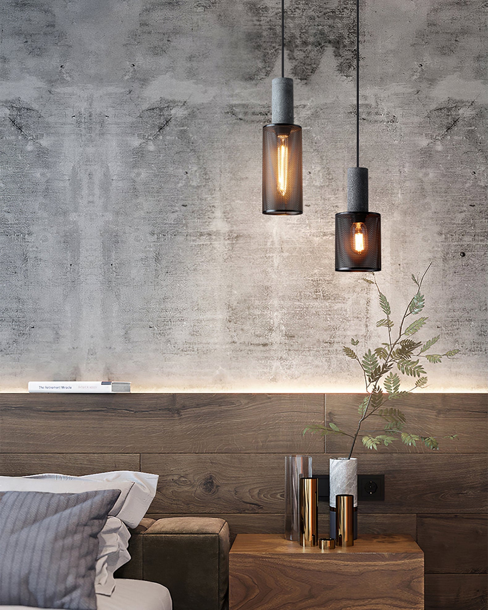 Lampa wisząca tubowa Wenanik