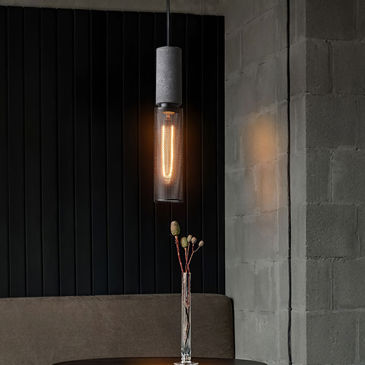 Lampa wisząca tubowa Wenanik
