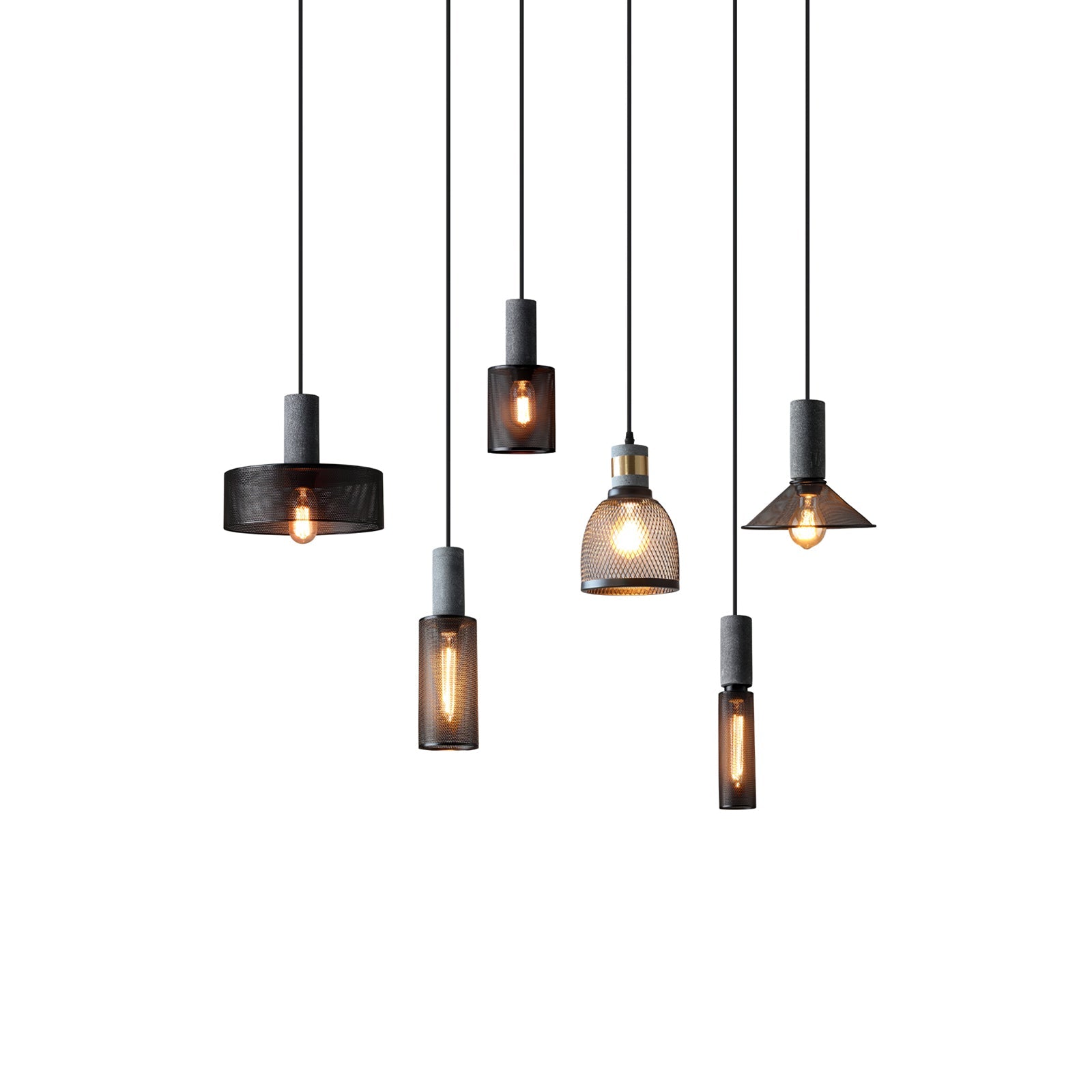 Lampa wisząca tubowa Wenanik