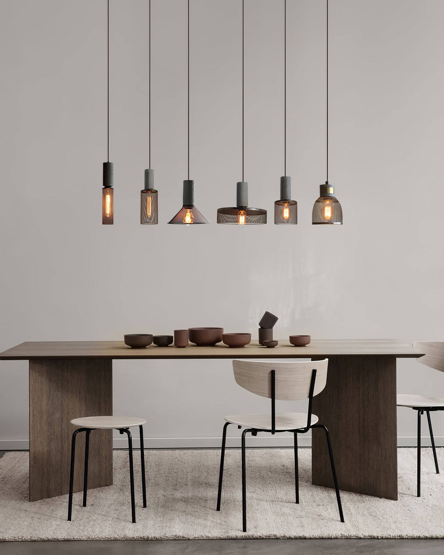 Lampa wisząca tubowa Wenanik