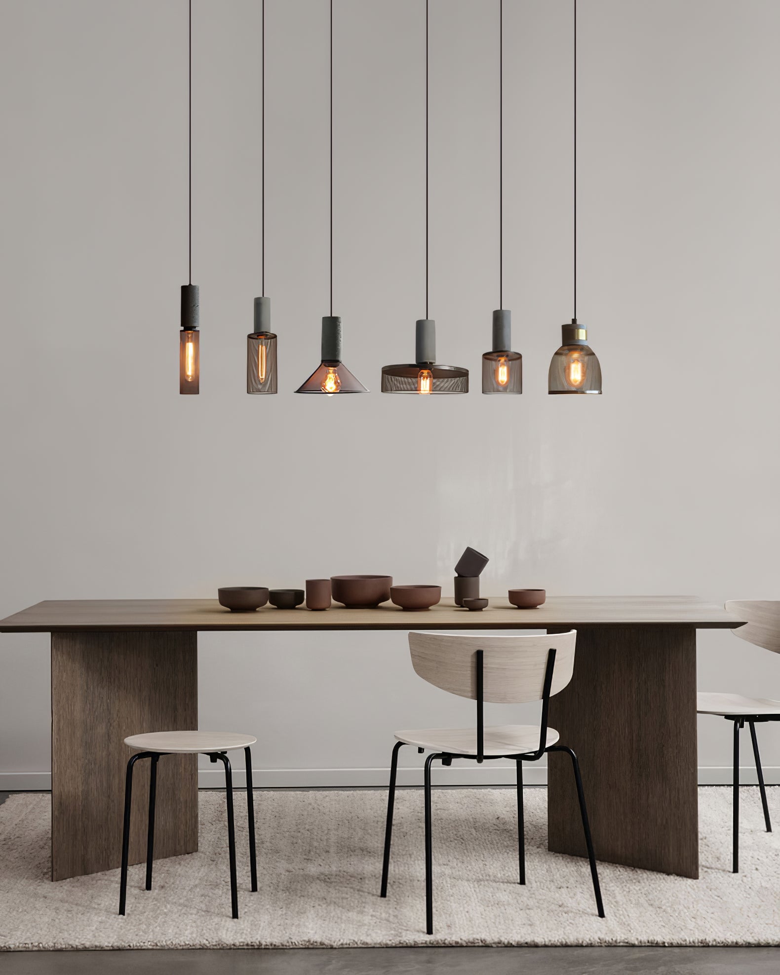 Lampa wisząca tubowa Wenanik