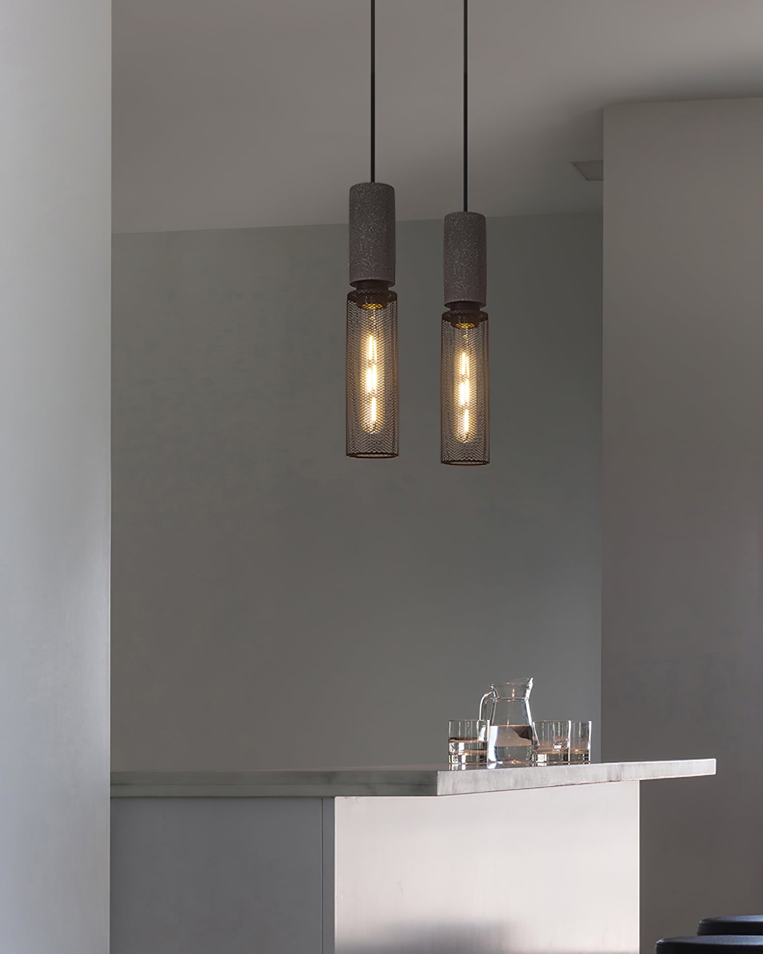 Lampa wisząca tubowa Wenanik