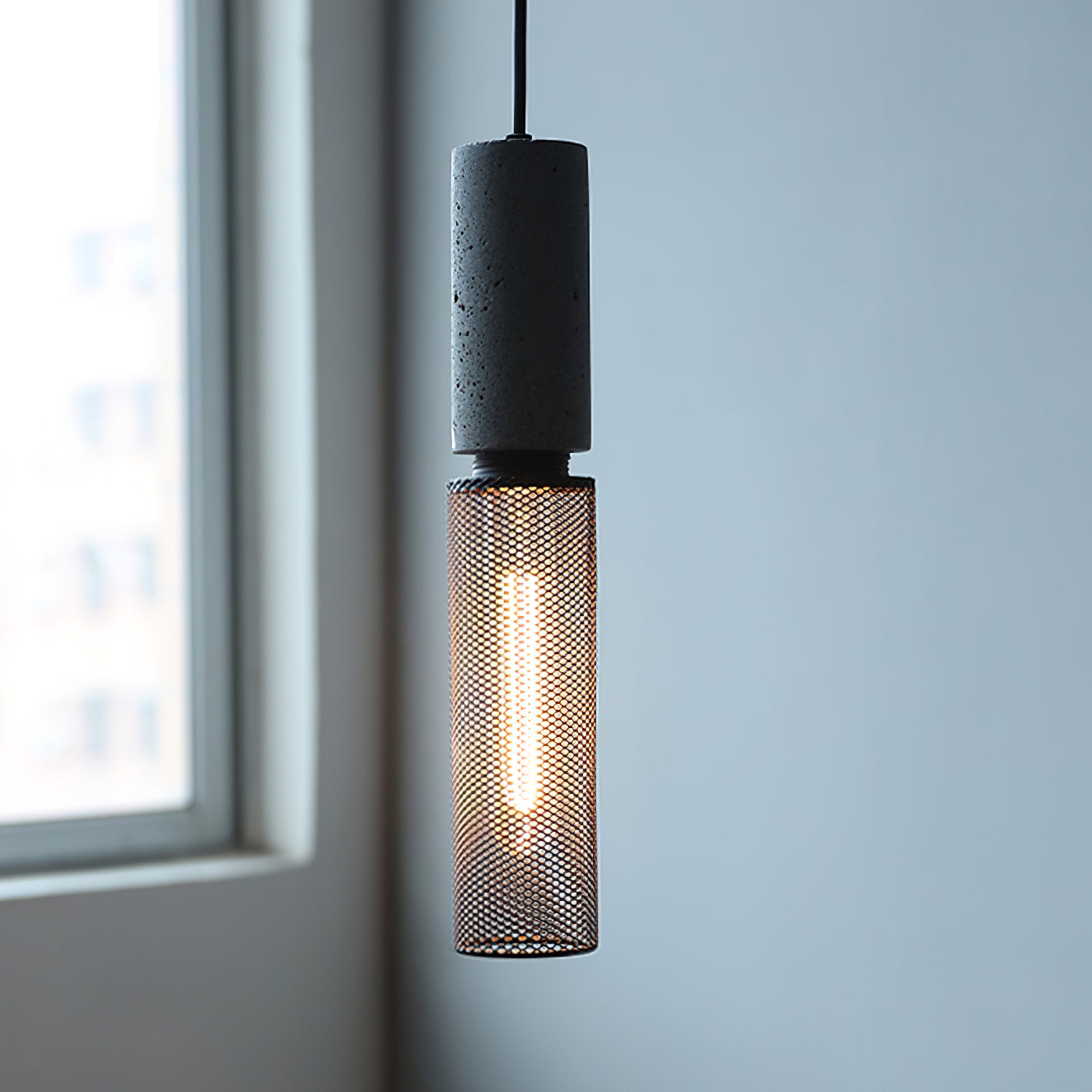 Lampa wisząca tubowa Wenanik