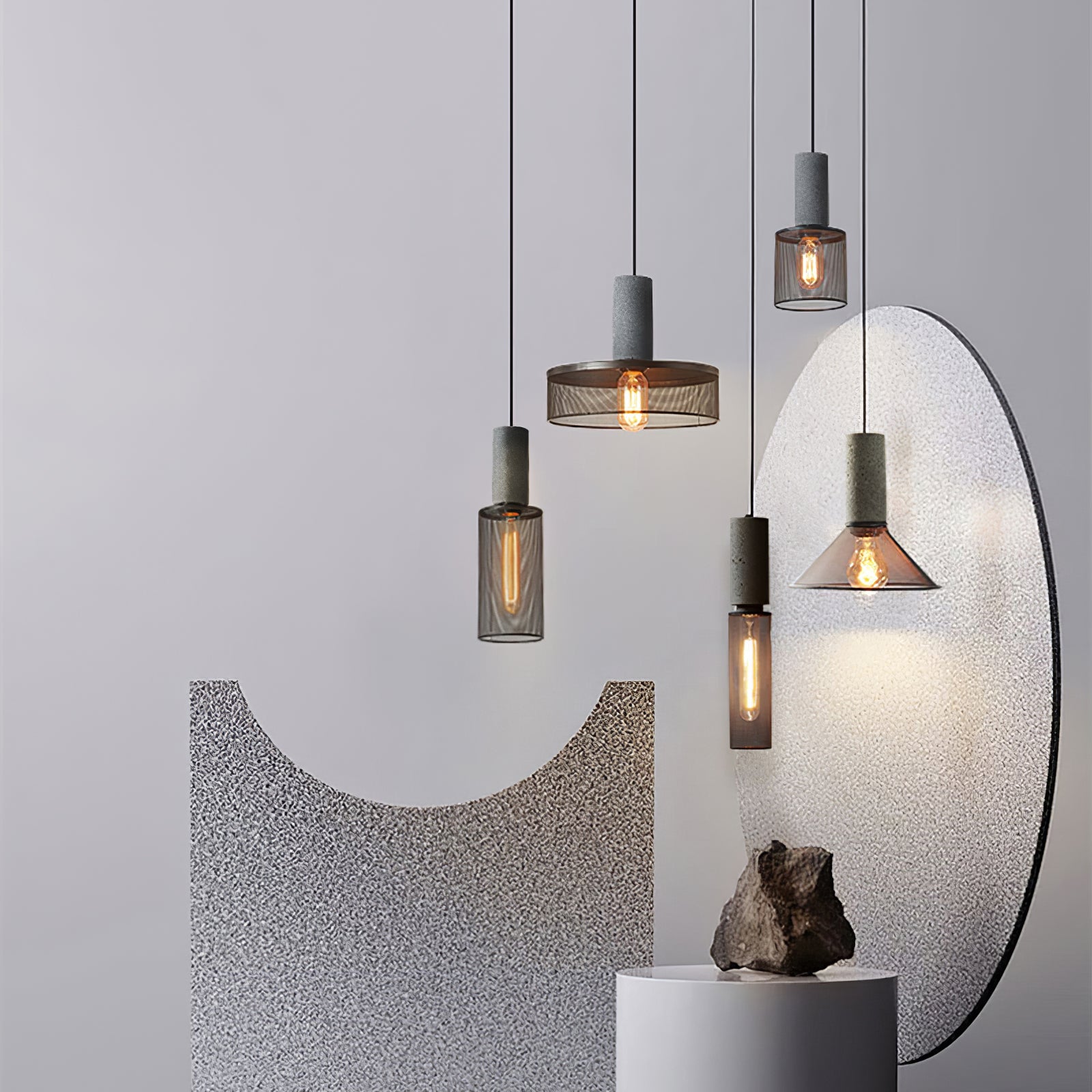Lampa wisząca tubowa Wenanik