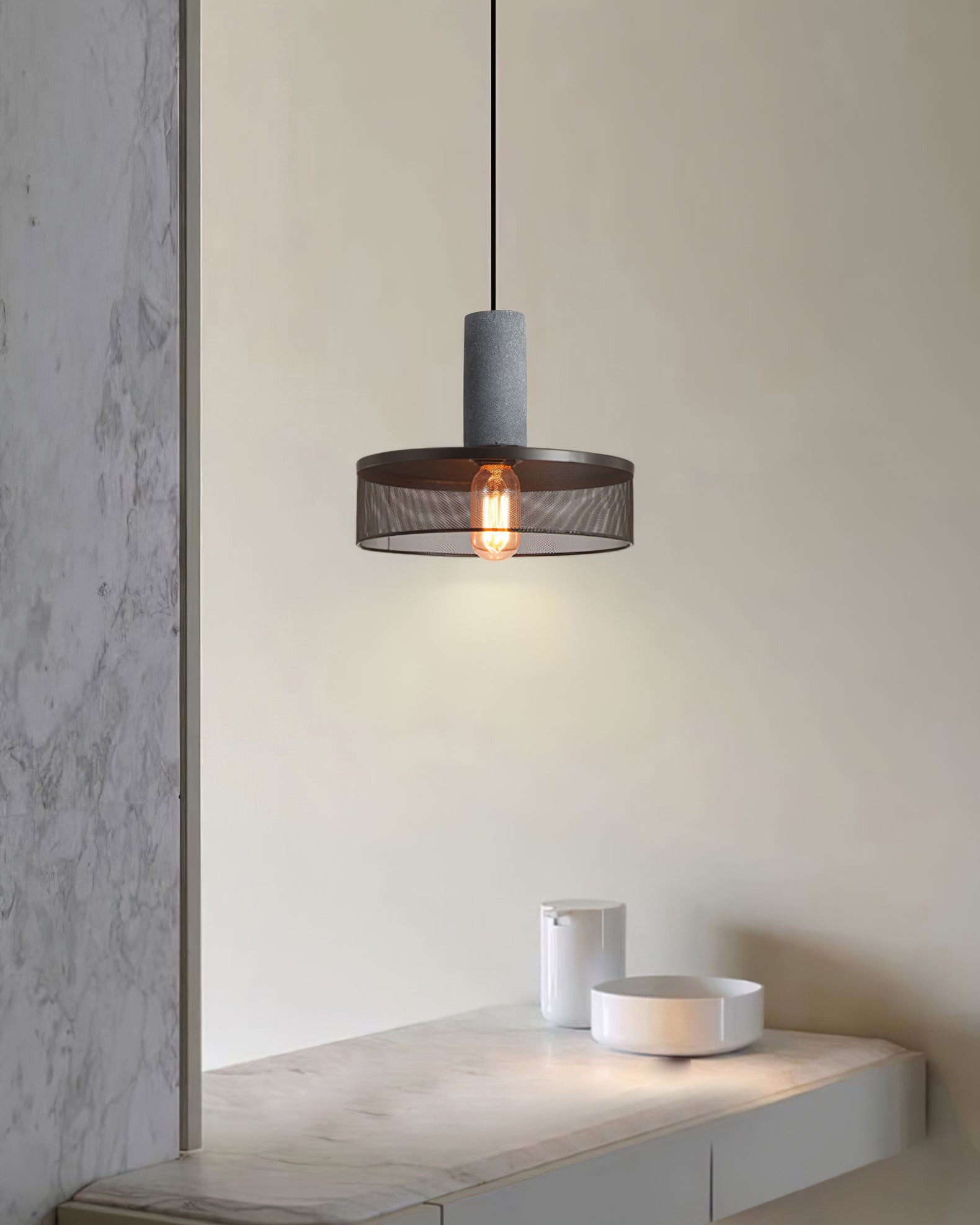 Lampa wisząca tubowa Wenanik