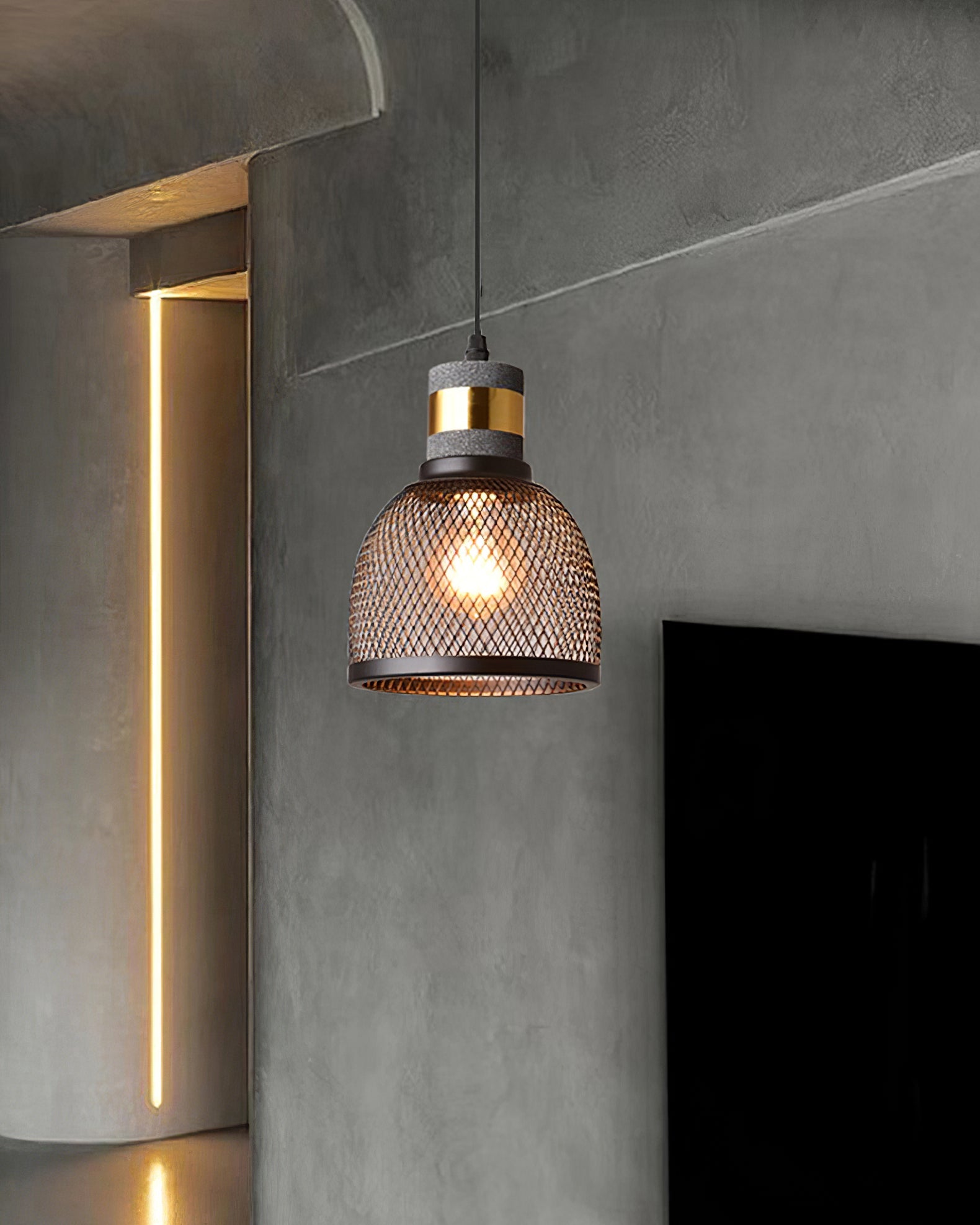 Lampa wisząca tubowa Wenanik