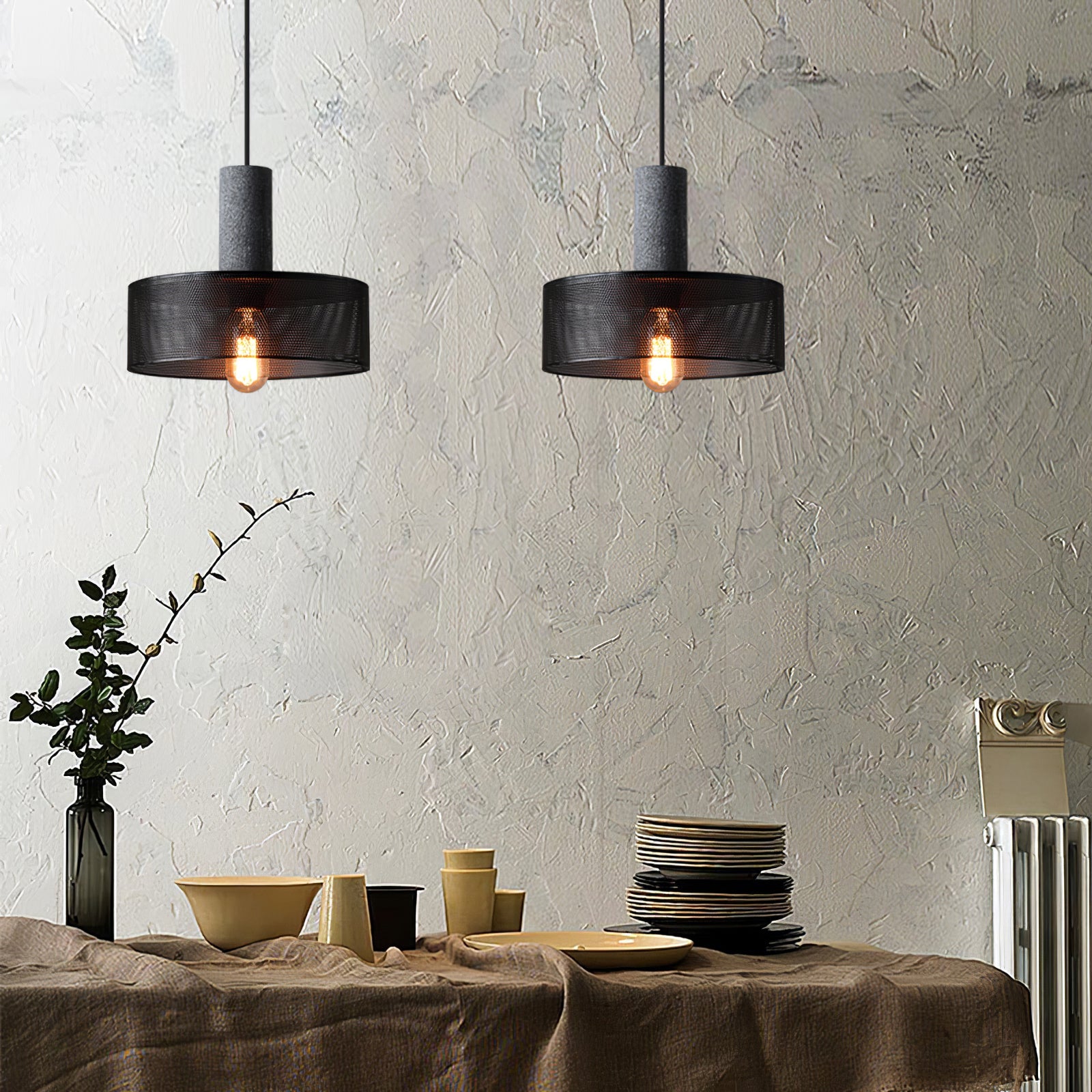 Lampa wisząca tubowa Wenanik