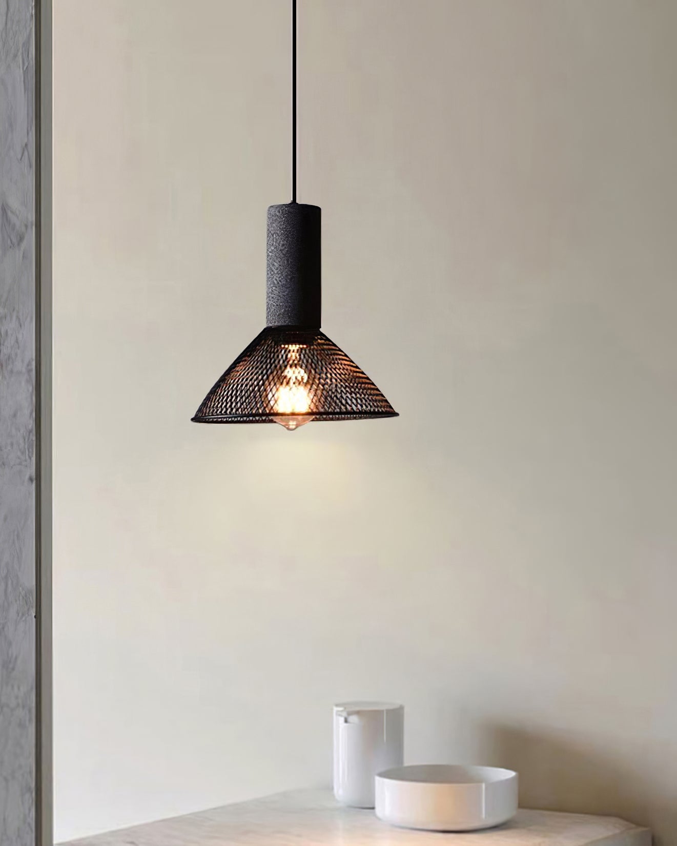 Lampa wisząca tubowa Wenanik