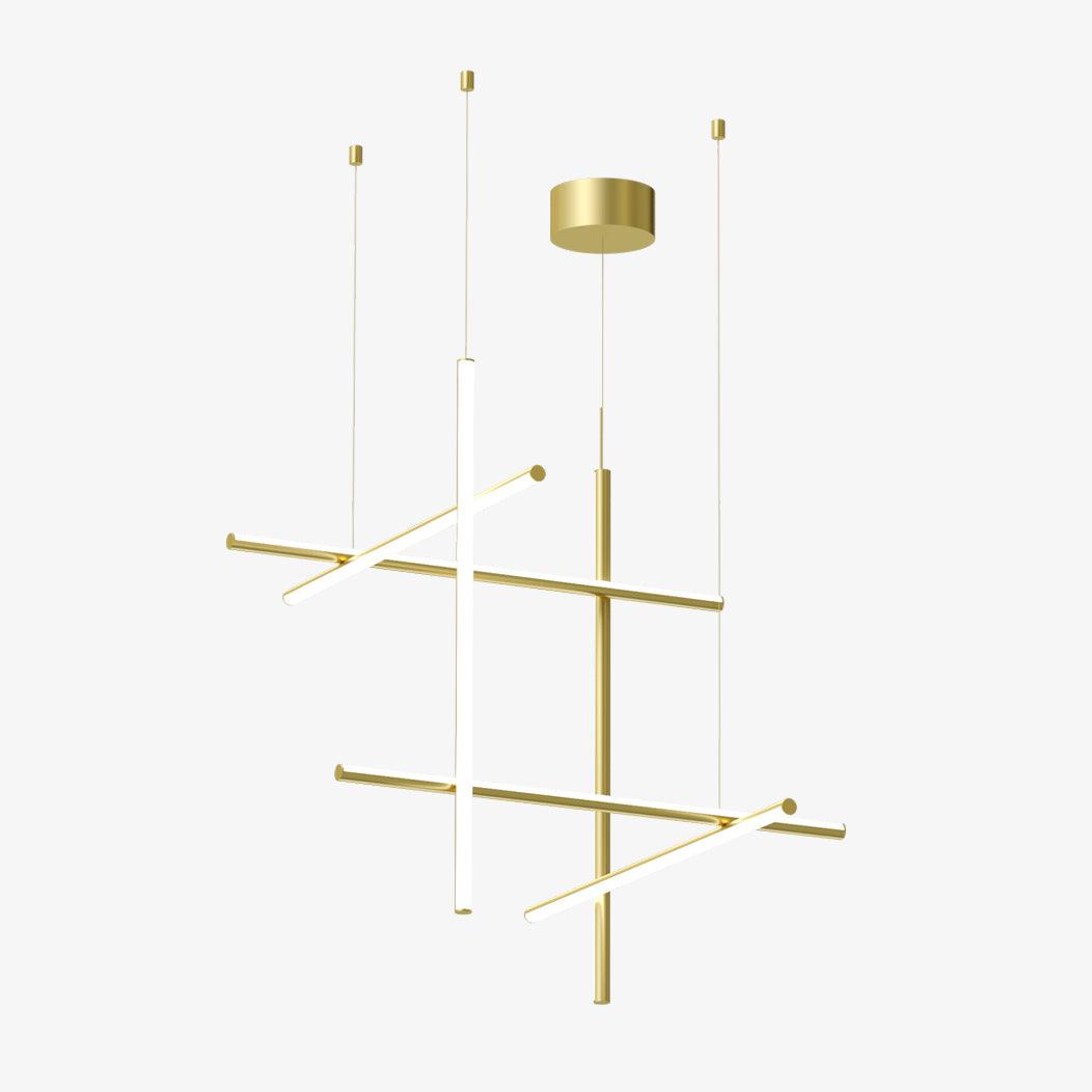 Gridline Linear Chandelier – detail 11
