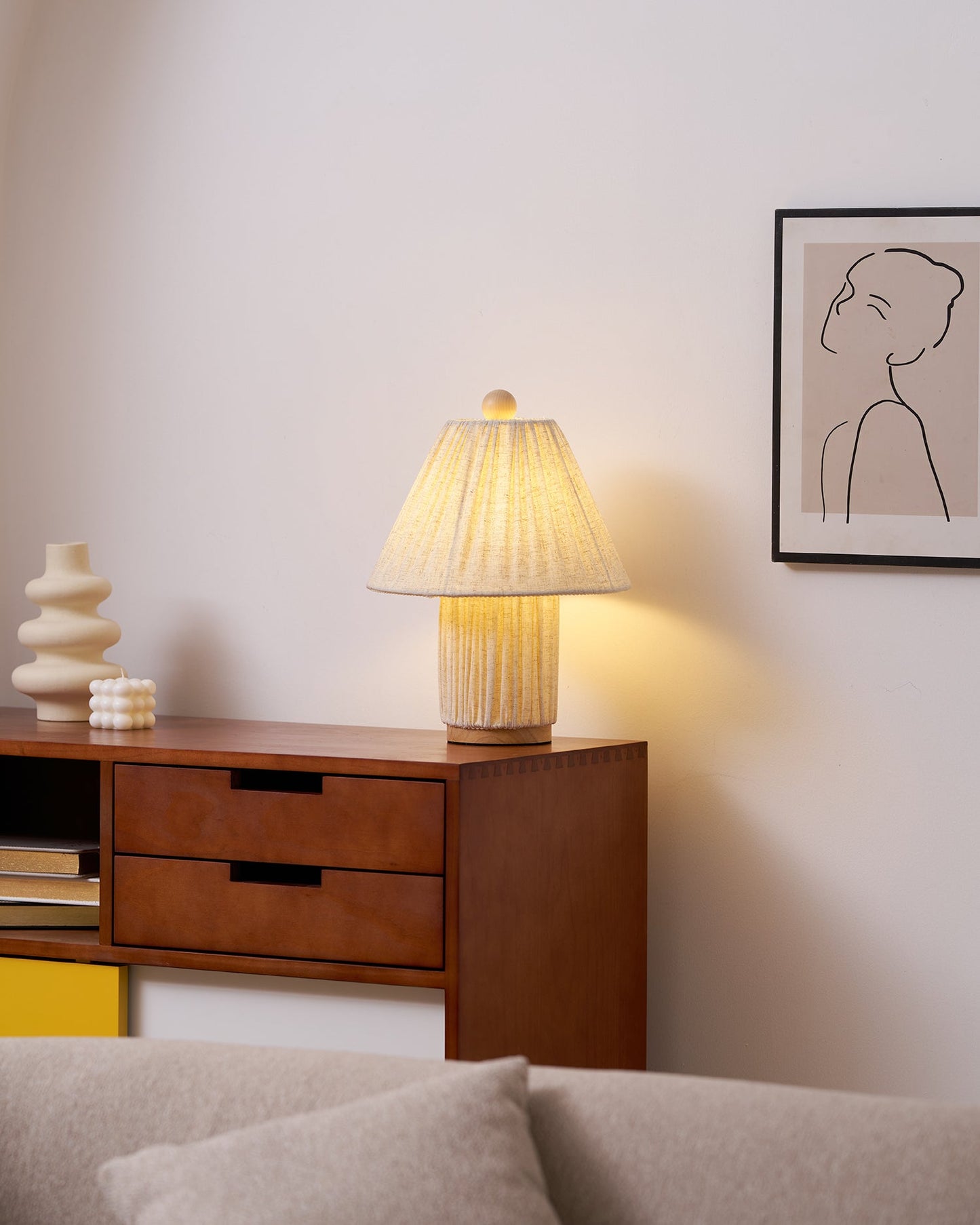 Lampa stołowa retro Rosol