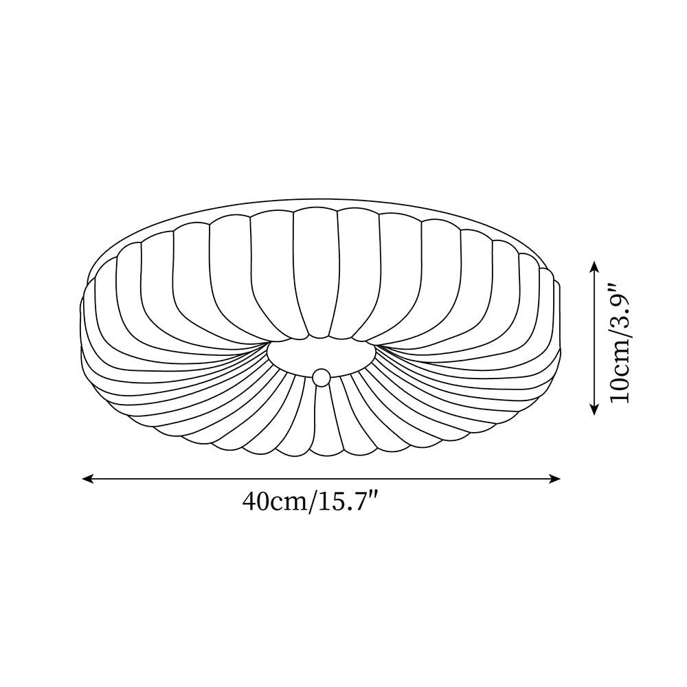 Cream Kranos Ceiling Light – detail 5