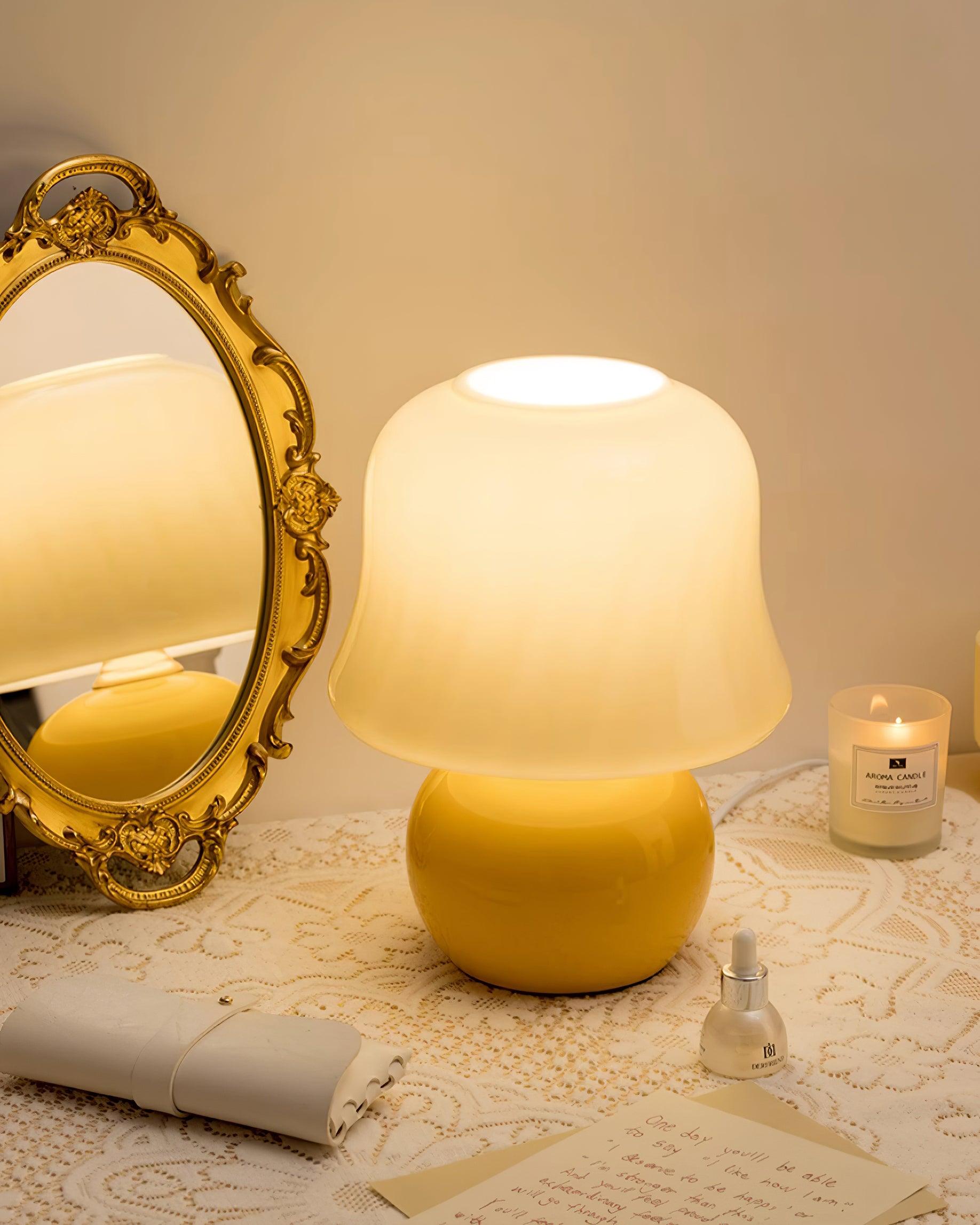 Lampa stołowa grzybkowa Ludra