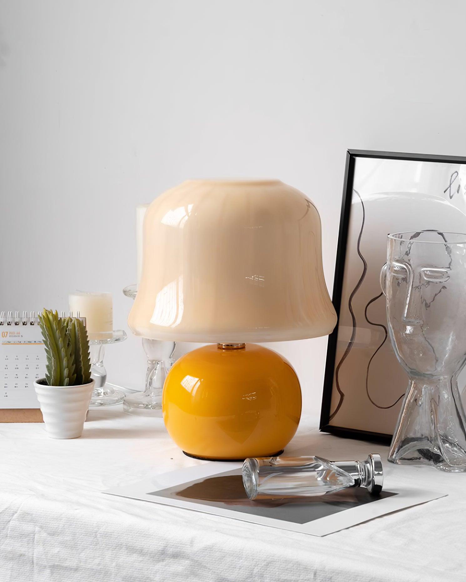 Lampa stołowa grzybkowa Ludra