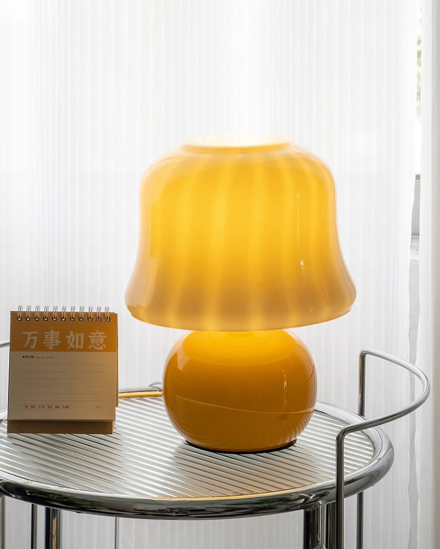 Lampa stołowa grzybkowa Ludra