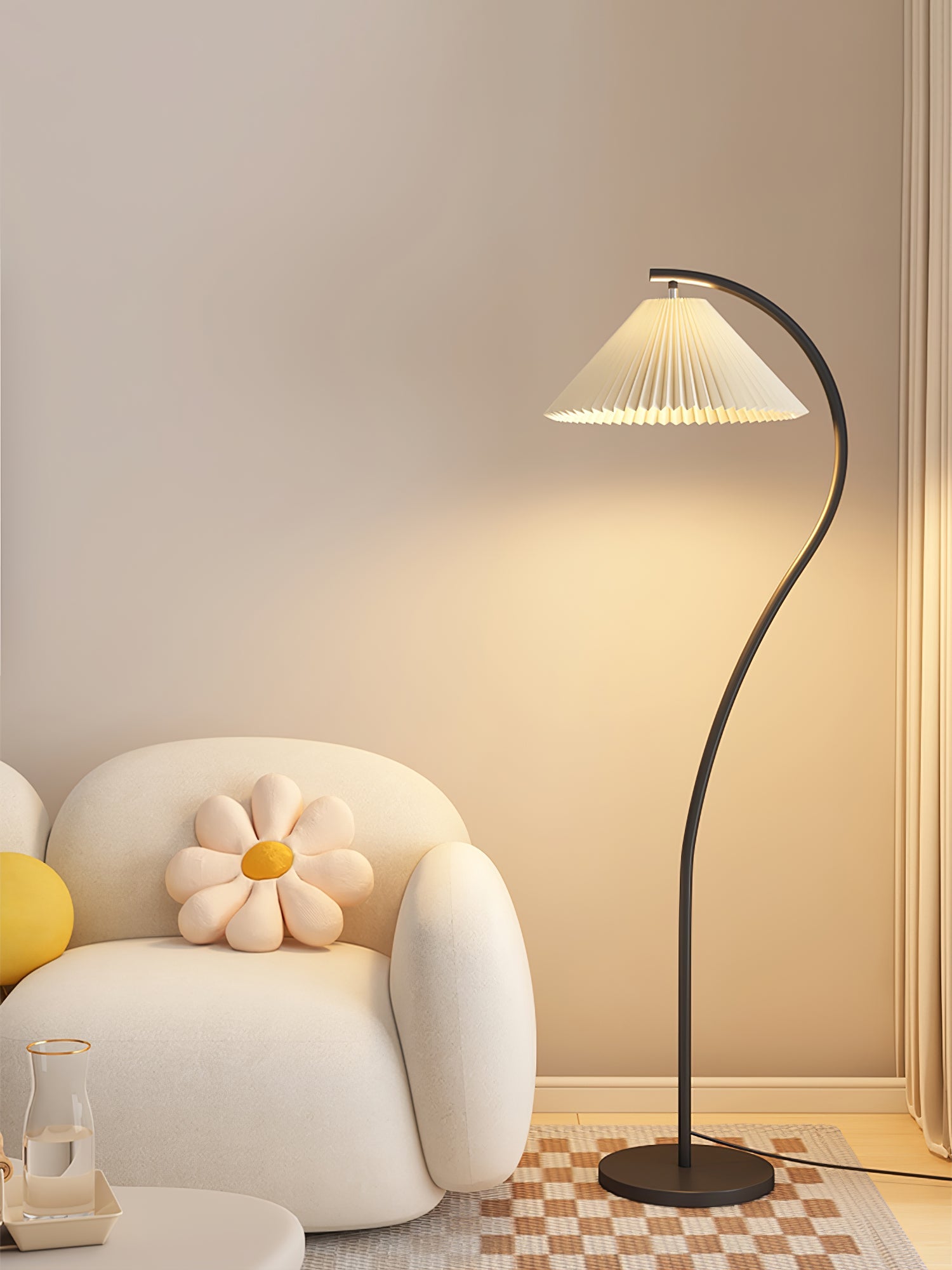 Lampa podłogowa vintage Kliala