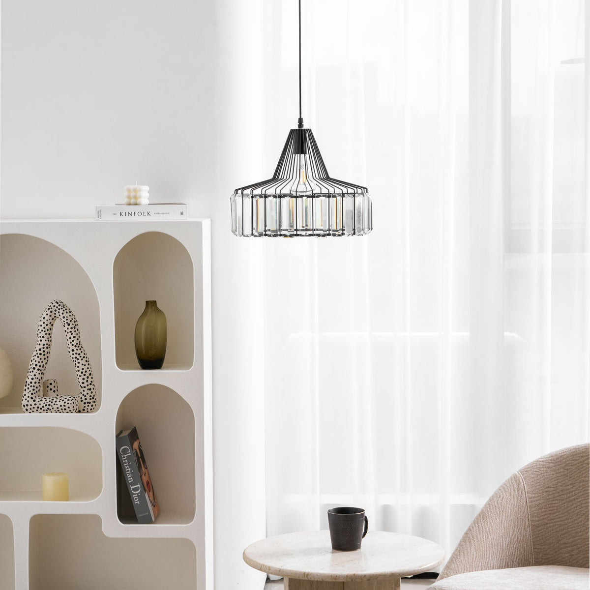 Crystal Drum Pendant Lamp – detail 37
