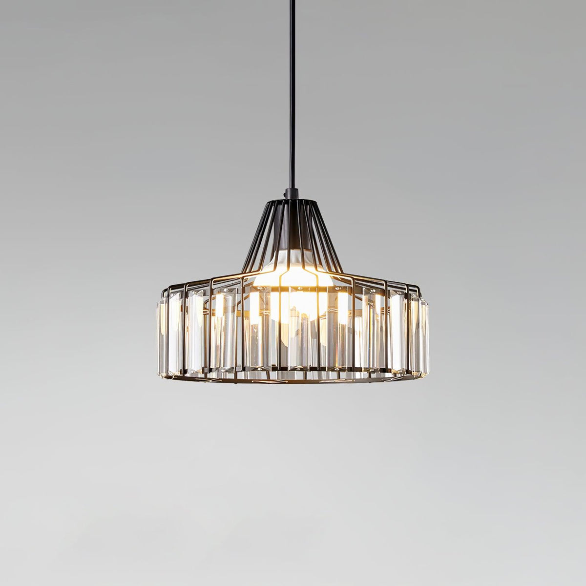 Crystal Drum Pendant Lamp – detail 9
