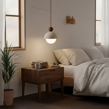 Lampa wisząca kulista Alonek