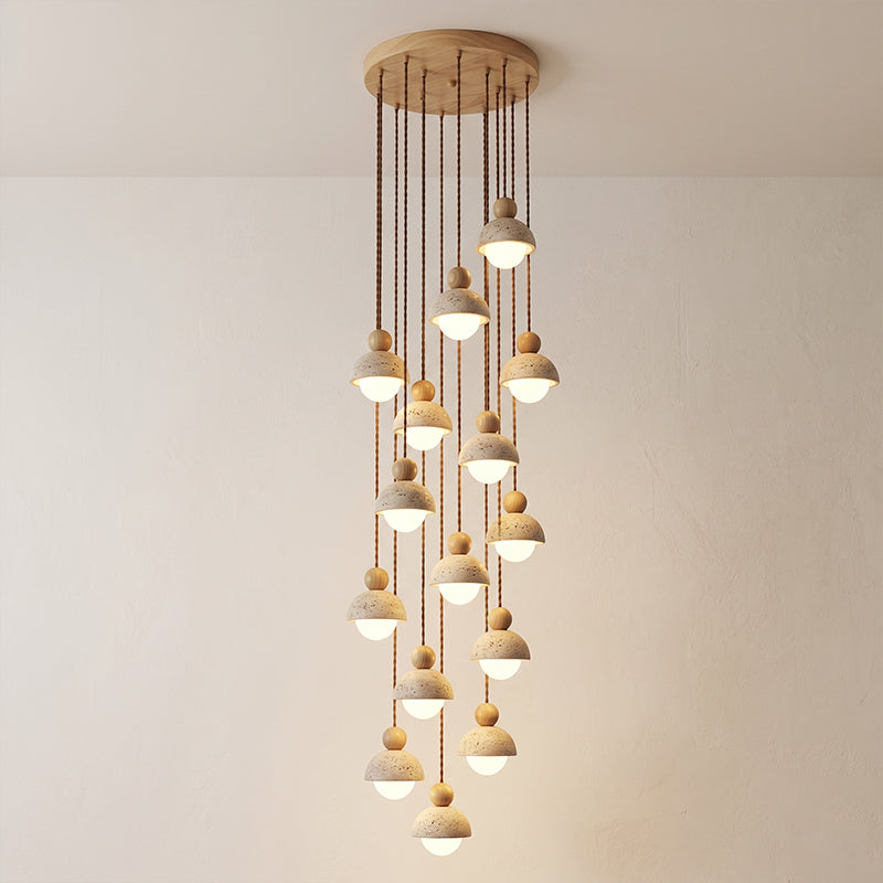 Lampa wisząca kulista Alonek