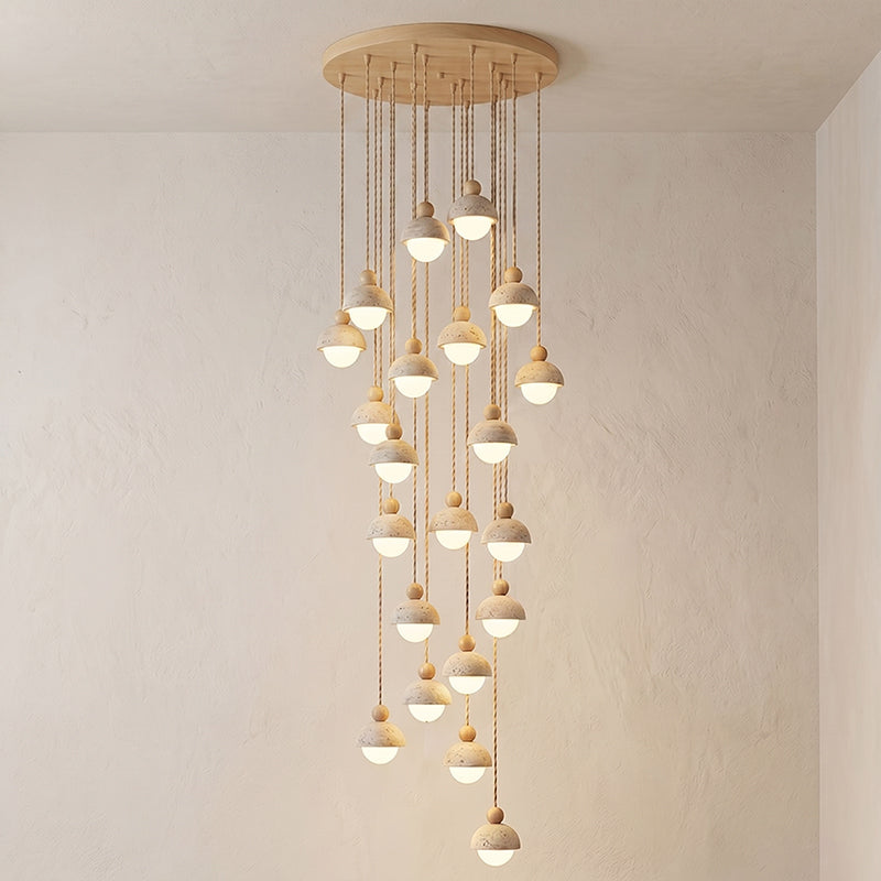 Lampa wisząca kulista Alonek