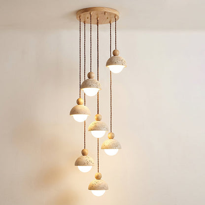 Lampa wisząca kulista Alonek