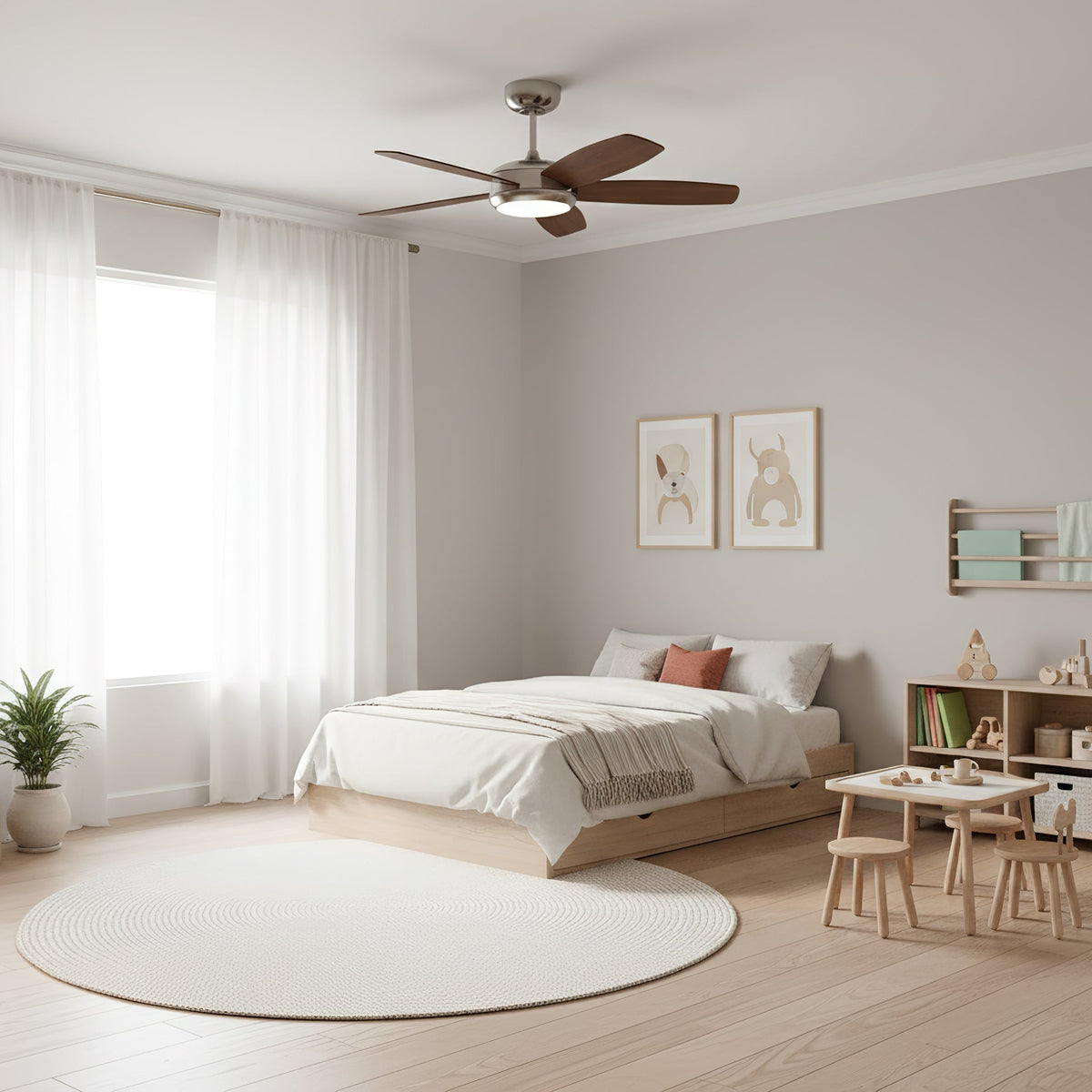 Destin Ceiling Fan Light – detail 4