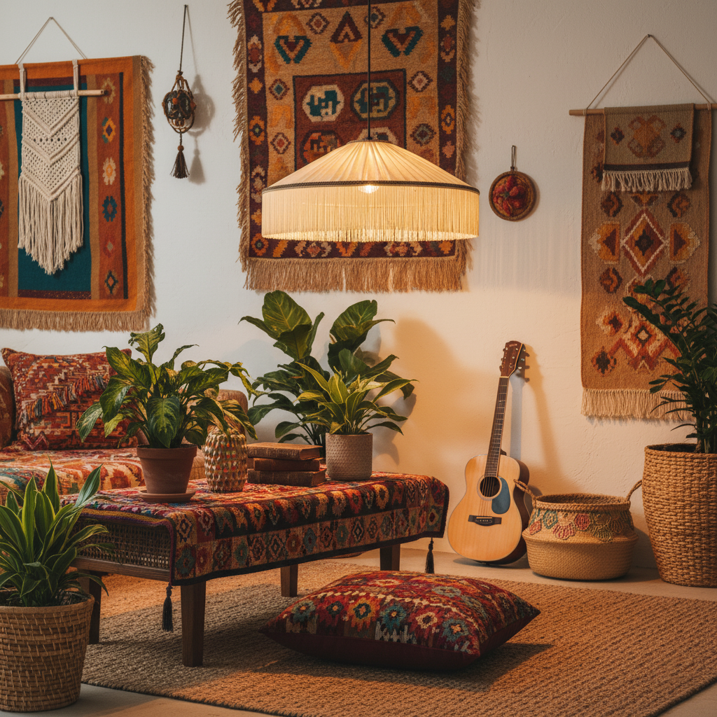 Lampa wisząca vintage Ralmiia
