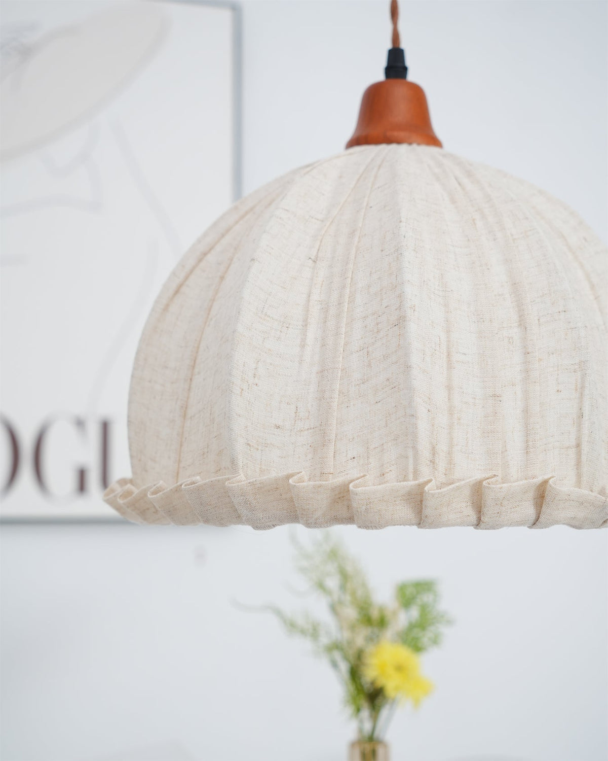 Lampa wisząca organiczna Nadoen