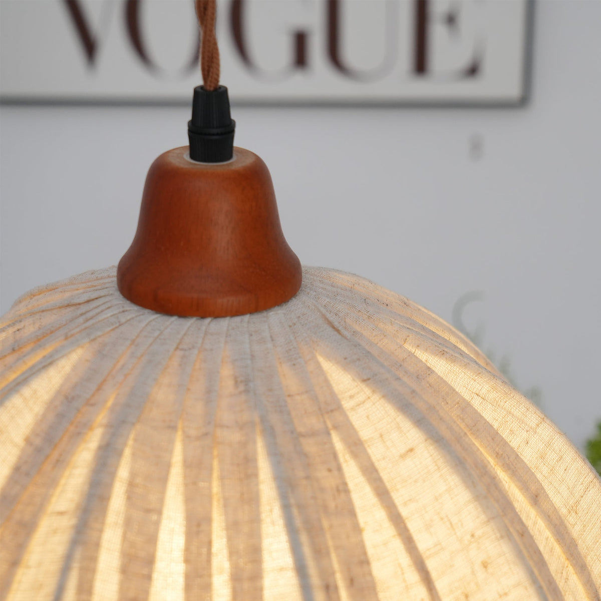 Lampa wisząca organiczna Nadoen