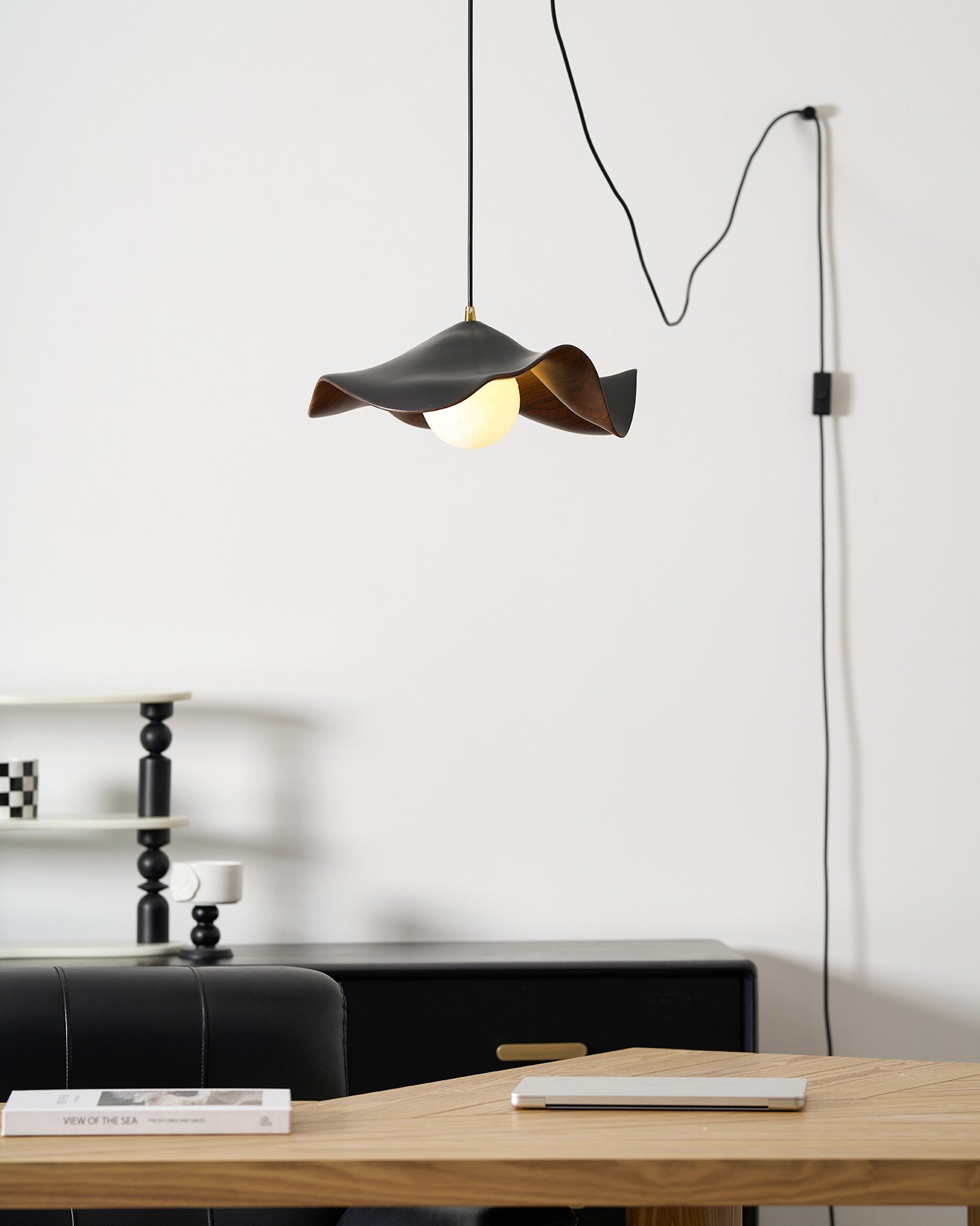 Lampa wisząca wtyczkowa Kralvanar