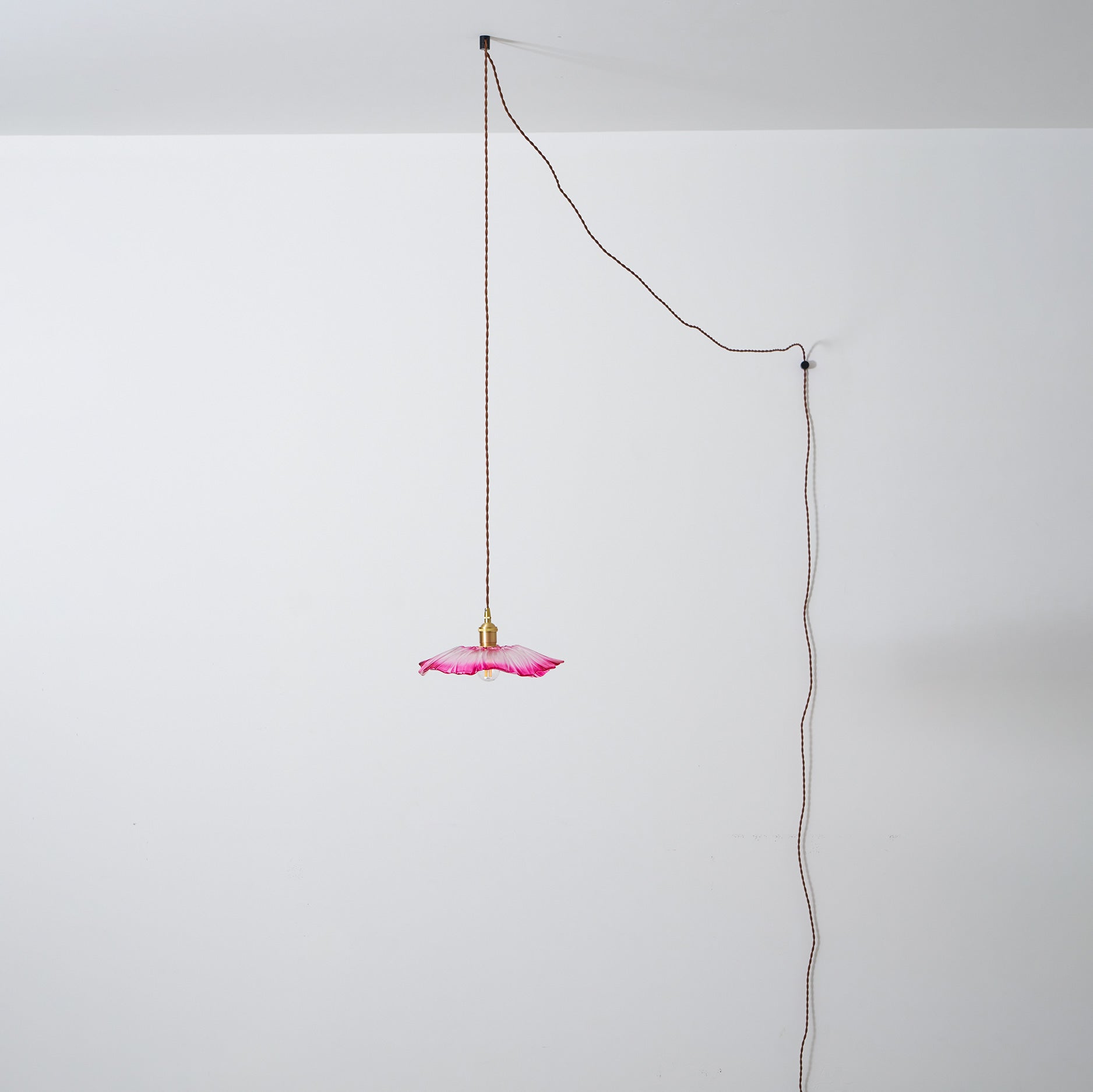 Lampa wisząca kwiatowa Noru