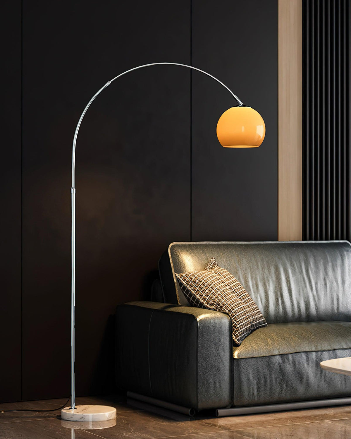 Lampa podłogowa łukowa Polma