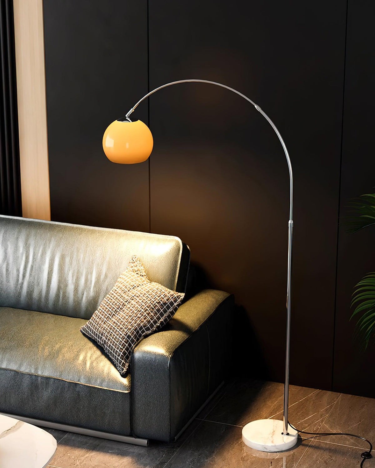 Lampa podłogowa łukowa Polma