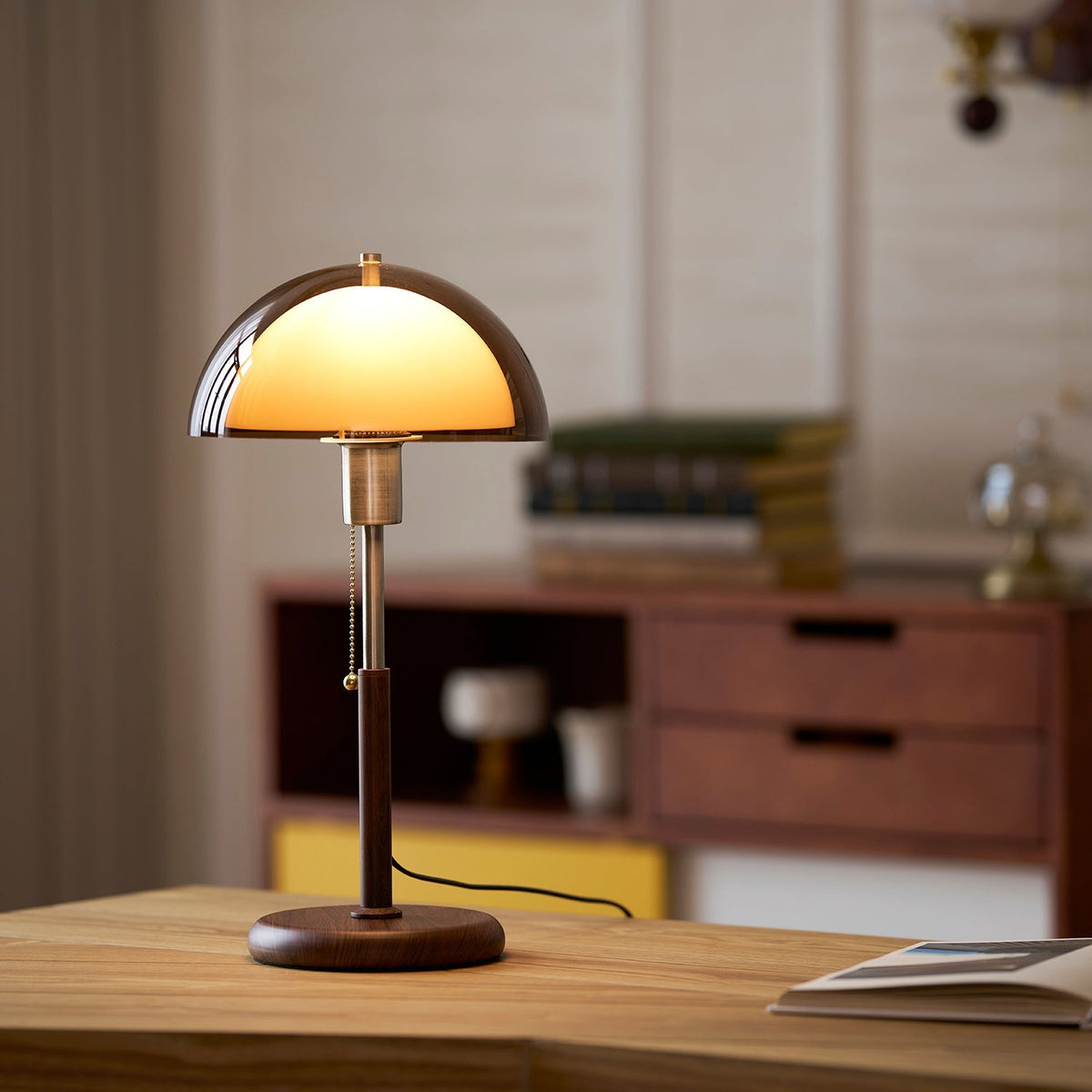 Lampa stołowa retro Tomamiri