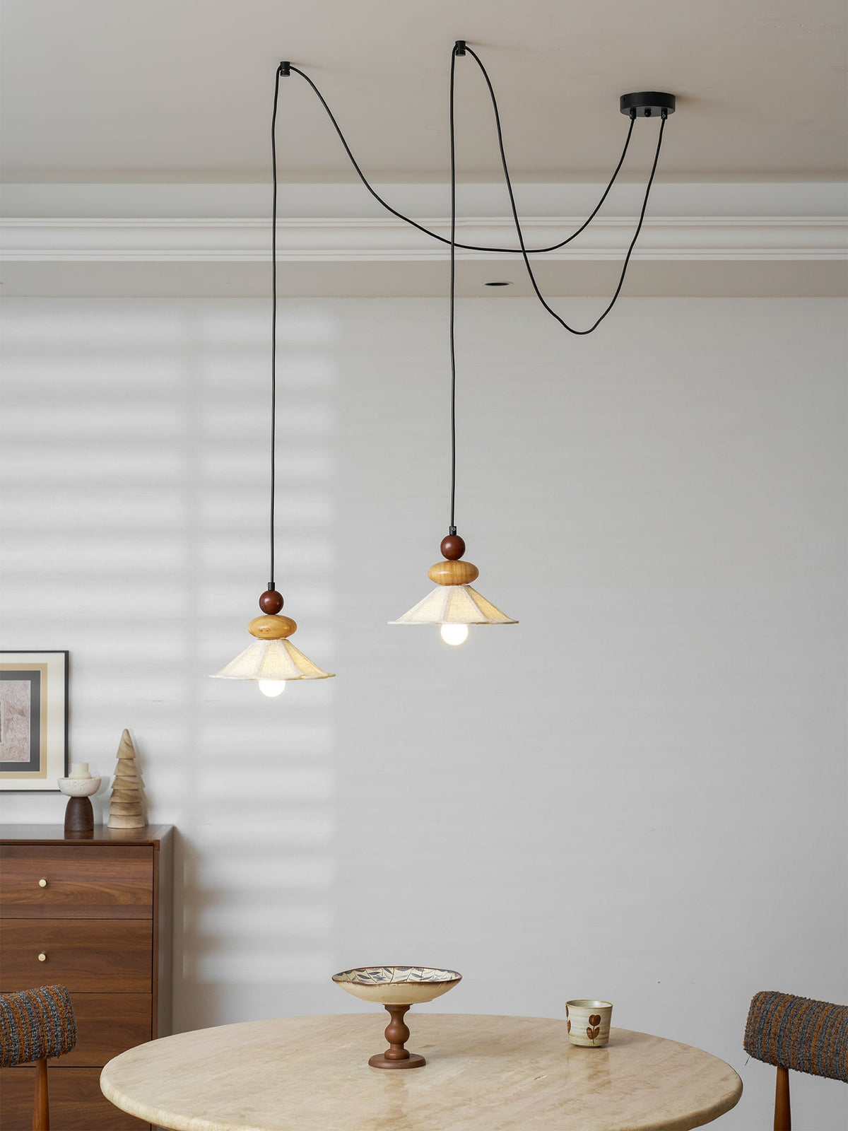 Lampa wisząca z przesunięciem Gorskavan