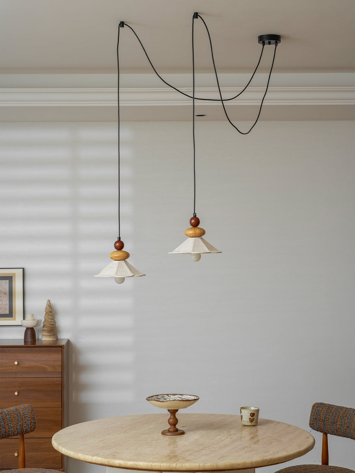Lampa wisząca z przesunięciem Gorskavan
