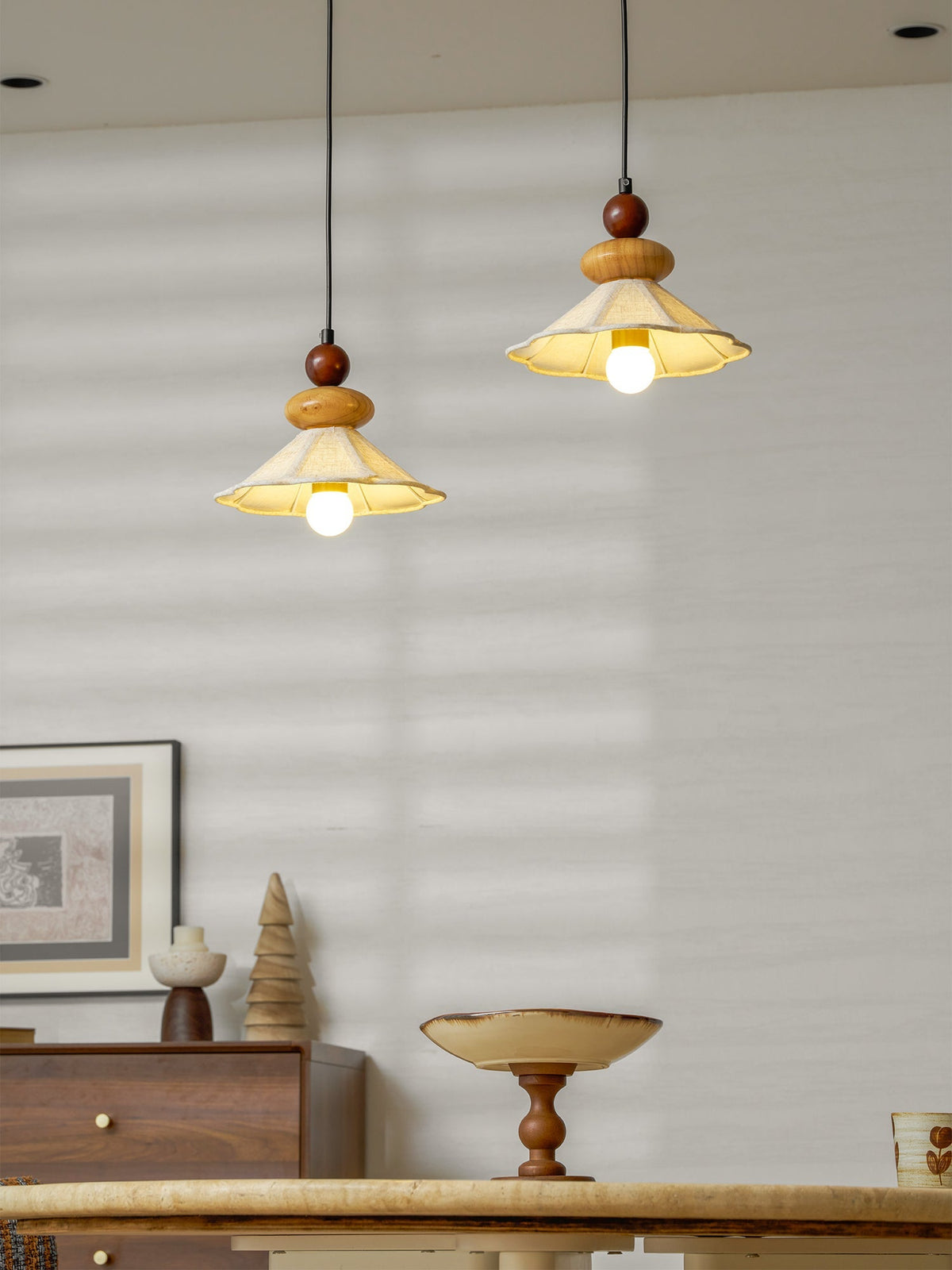 Lampa wisząca z przesunięciem Gorskavan