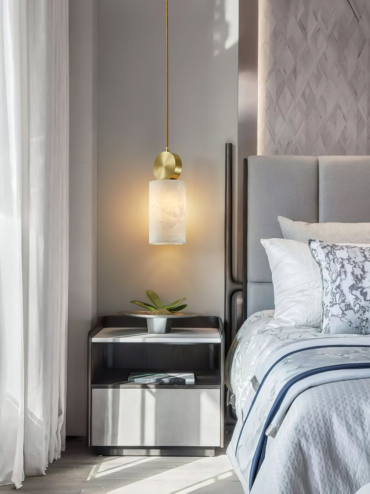 Obolus Alabaster Pendant Light – detail 20