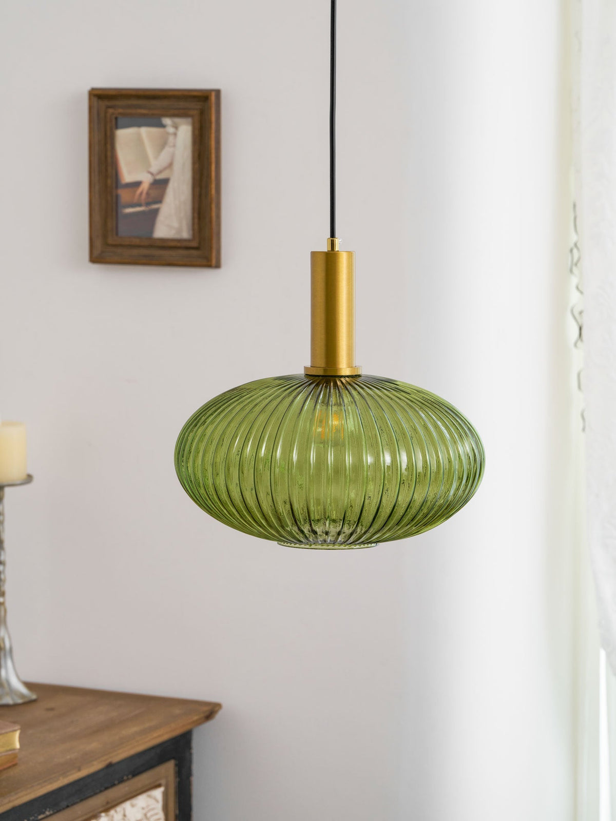 Lampa wisząca ryflowana Wikvanor