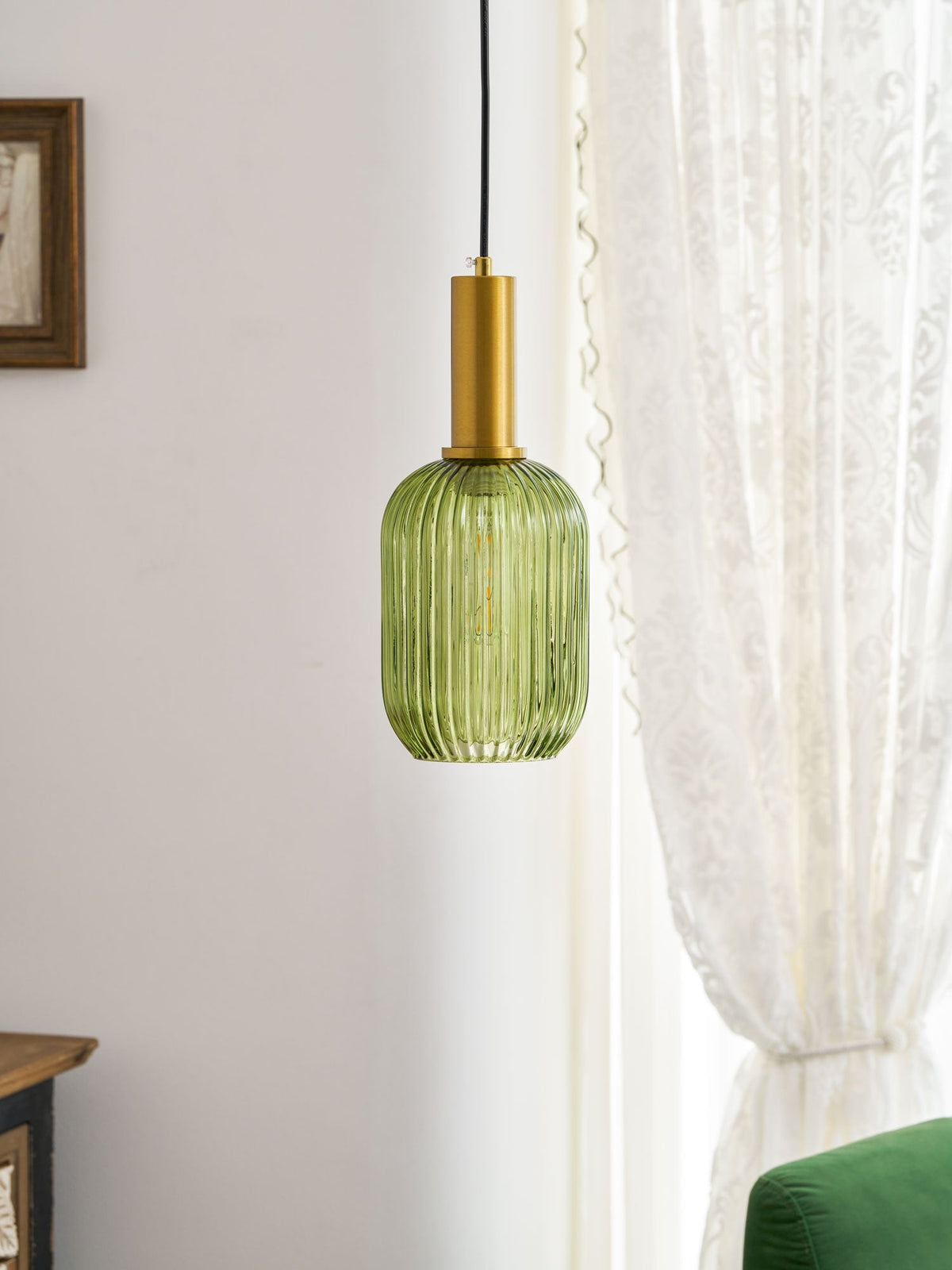 Lampa wisząca ryflowana Wikvanor