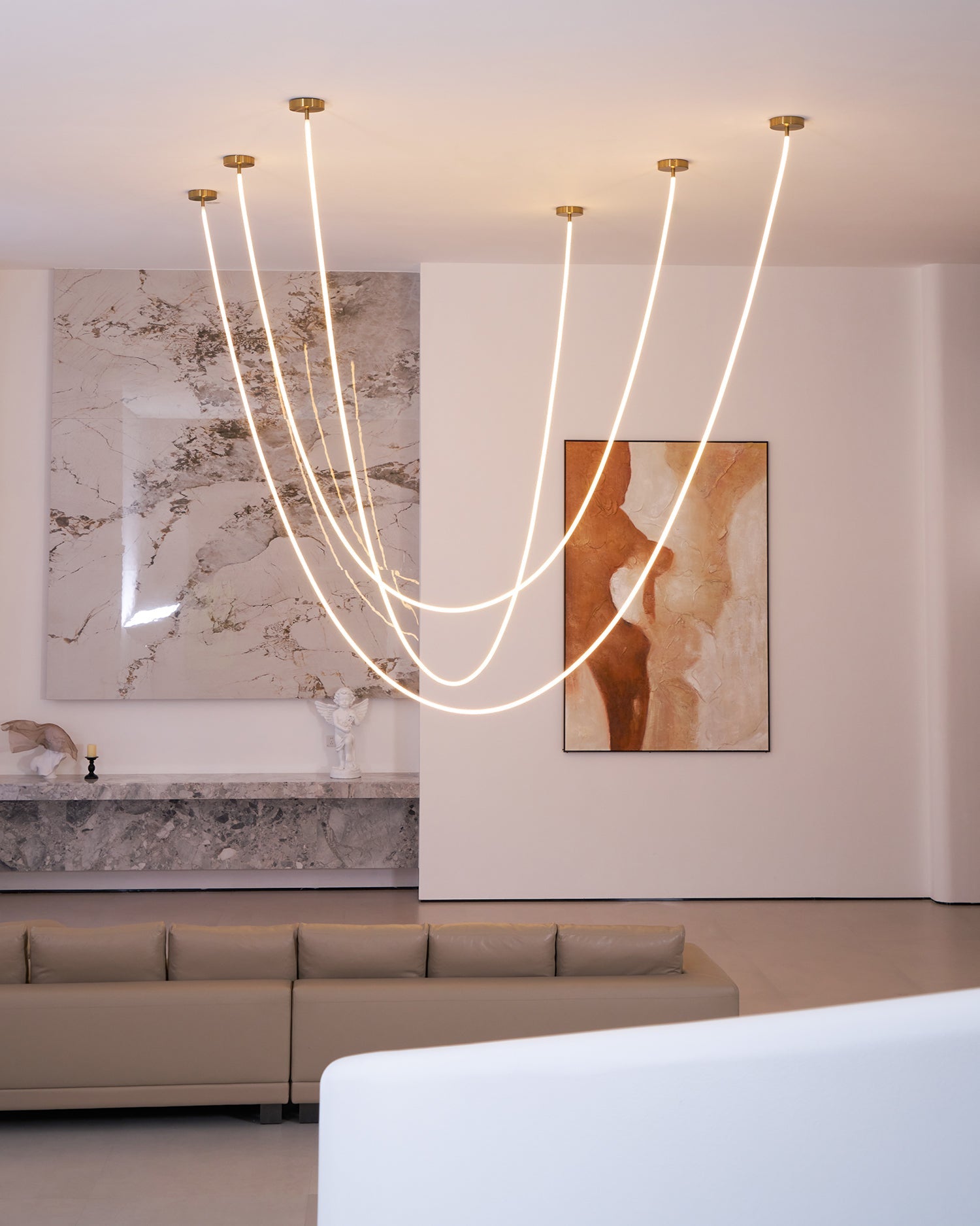 Lampa wisząca liniowa Solevka