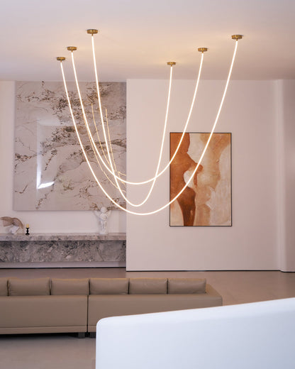 Lampa wisząca liniowa Solevka