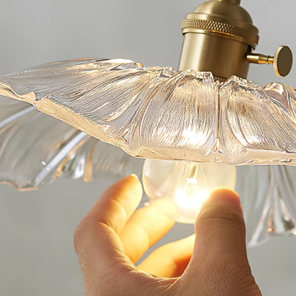 Lampa wisząca kwiatowa Noru