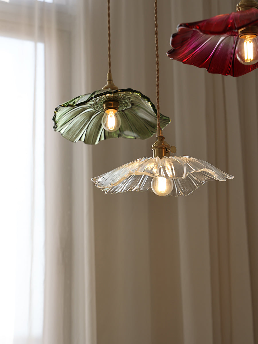 Lampa wisząca kwiatowa Noru