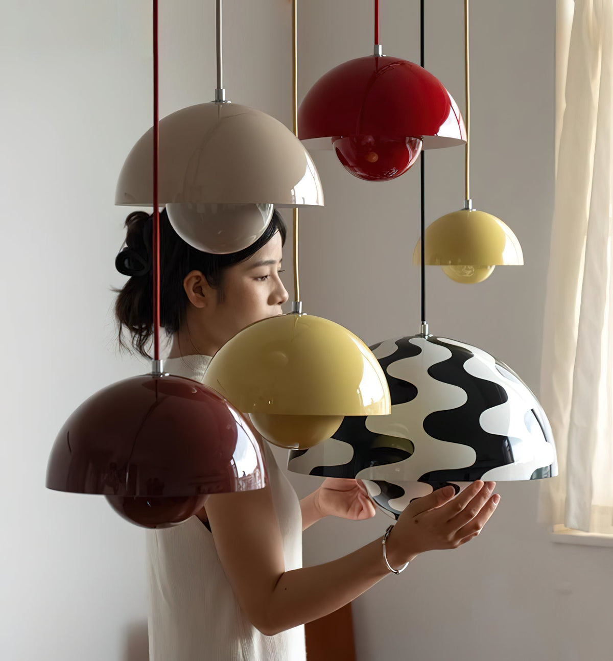 Lampa wisząca Rokne