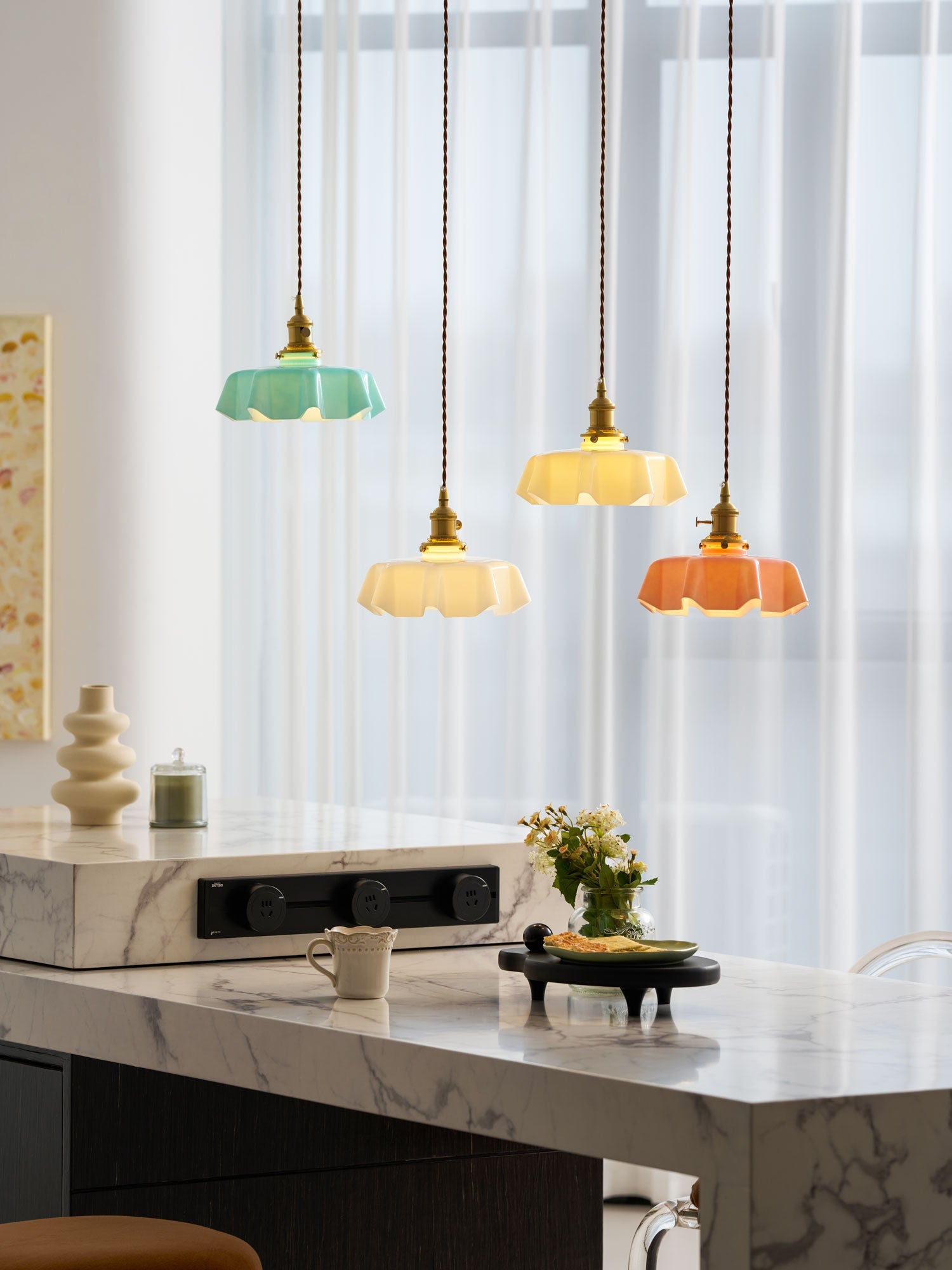 Lampa wisząca vintage Zelarik