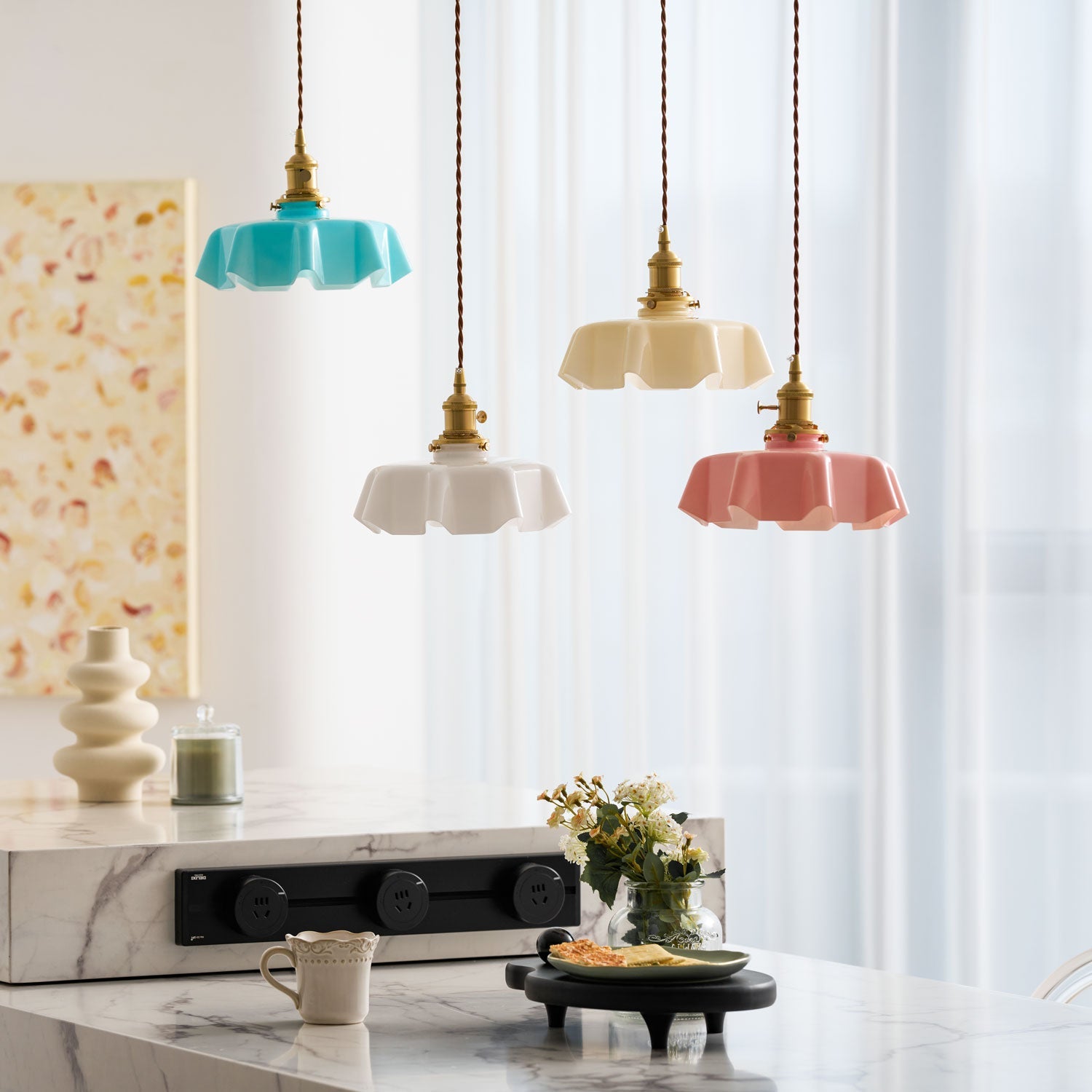 Lampa wisząca vintage Zelarik