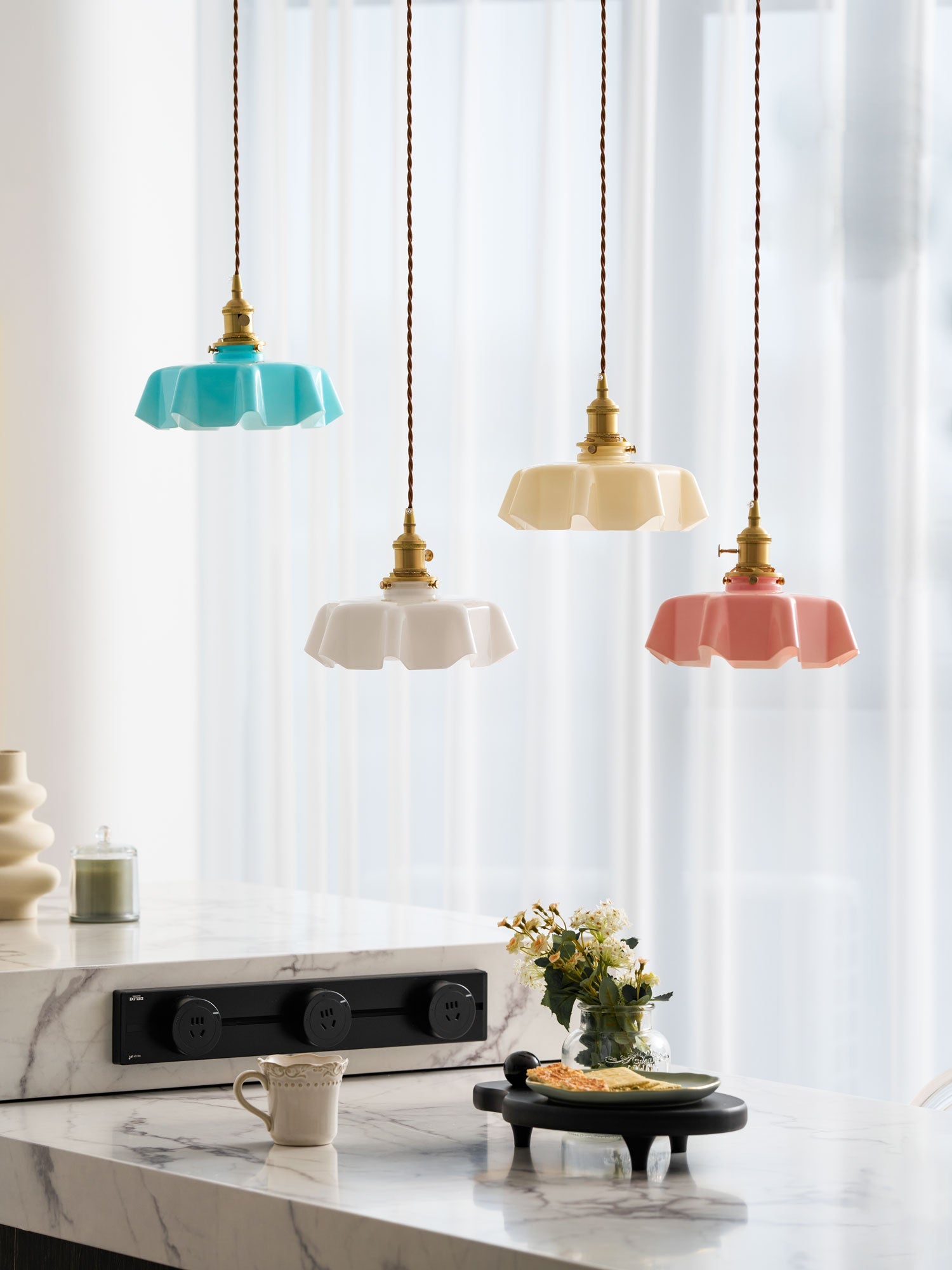 Lampa wisząca vintage Zelarik